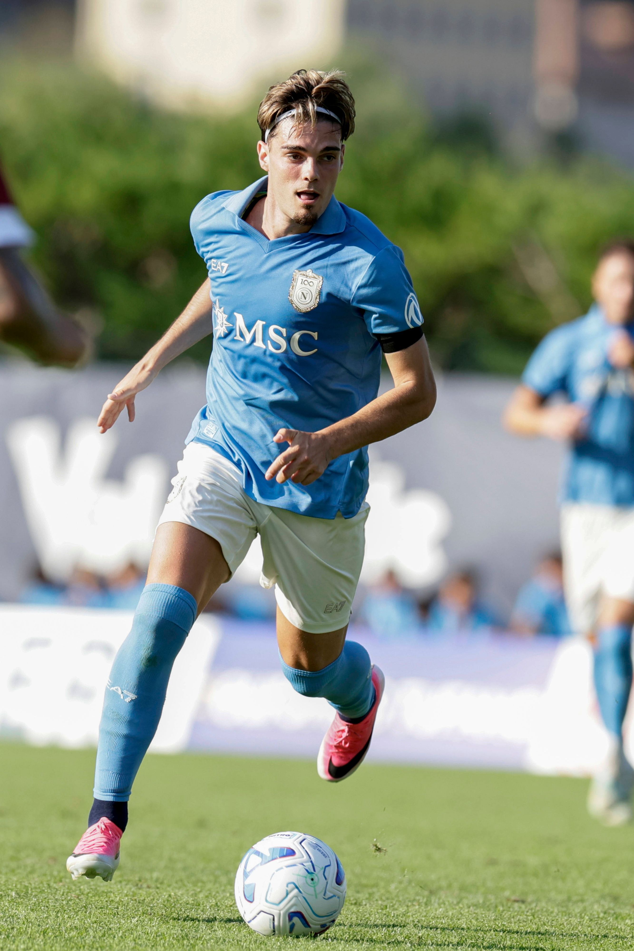 Miguel Gutiérrez im Neapel-Trikot.