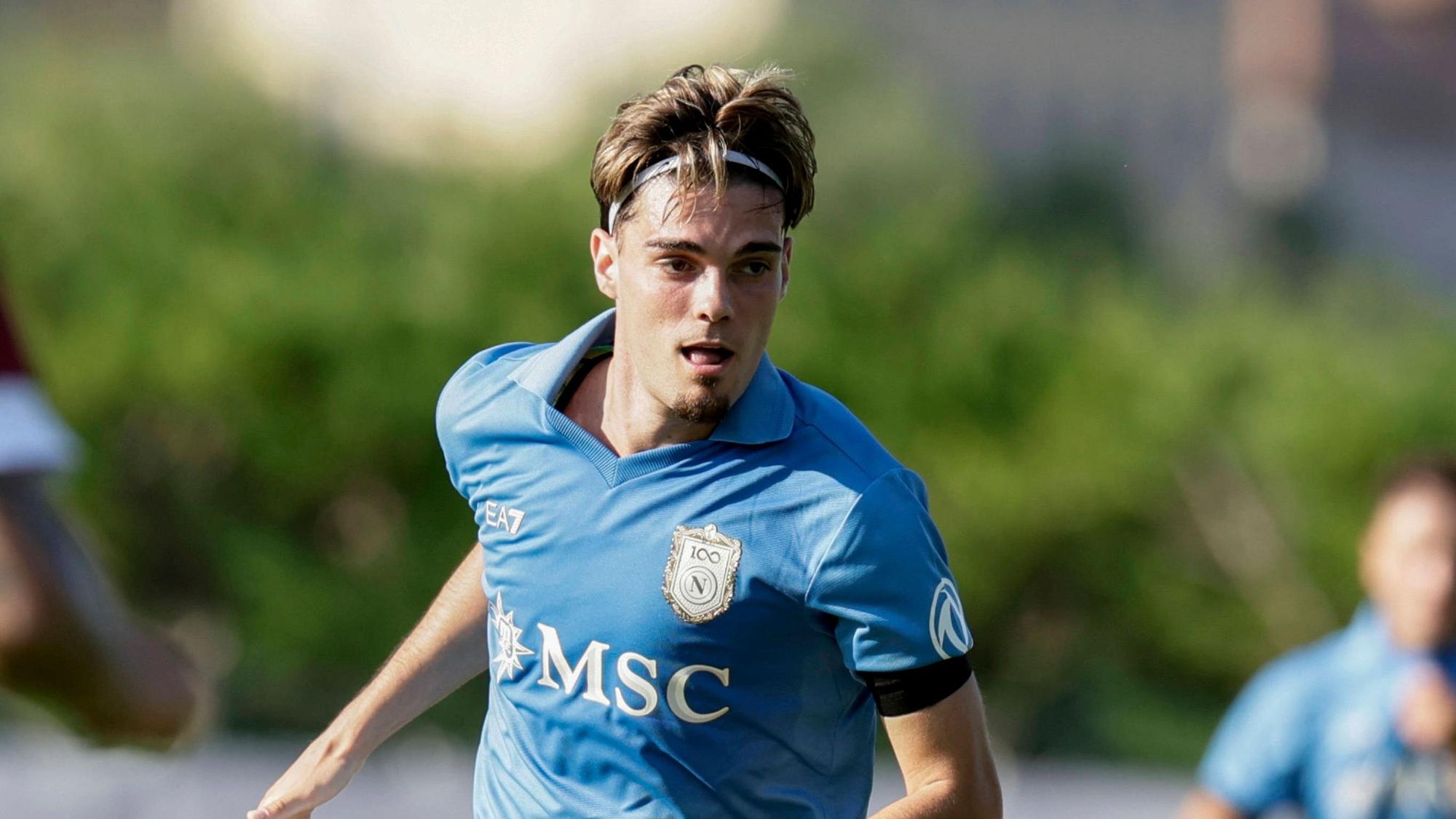 Miguel Gutiérrez im Neapel-Trikot.