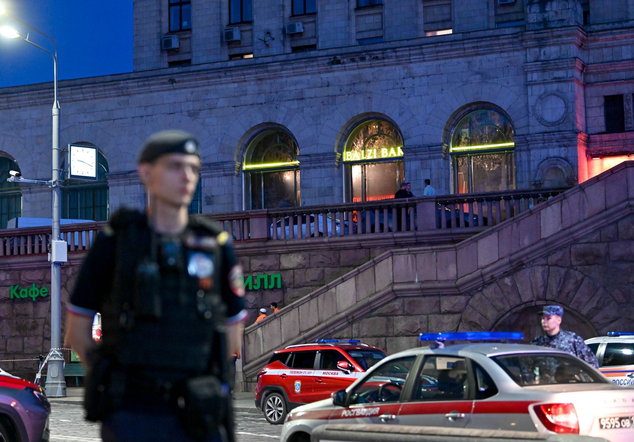 Tote und Verletzte nach Explosion in Moskauer Restaurant