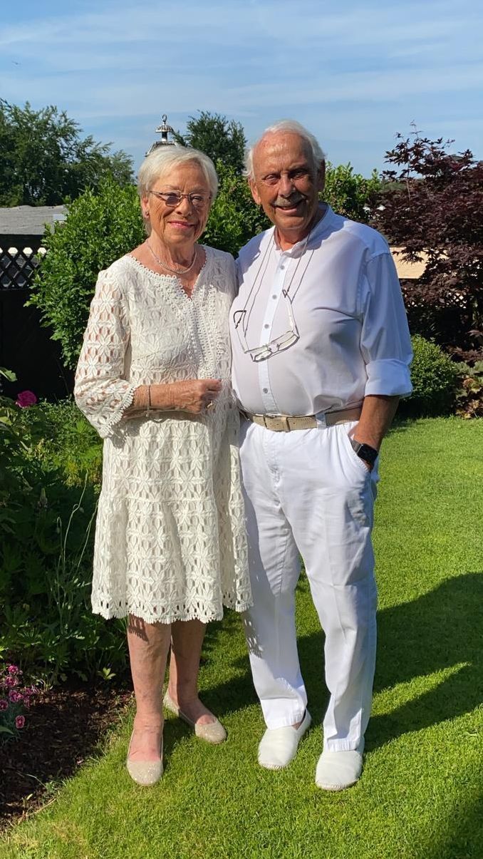 Hortense und Heinz-Udo Eichwald feiern Diamanthochzeit.