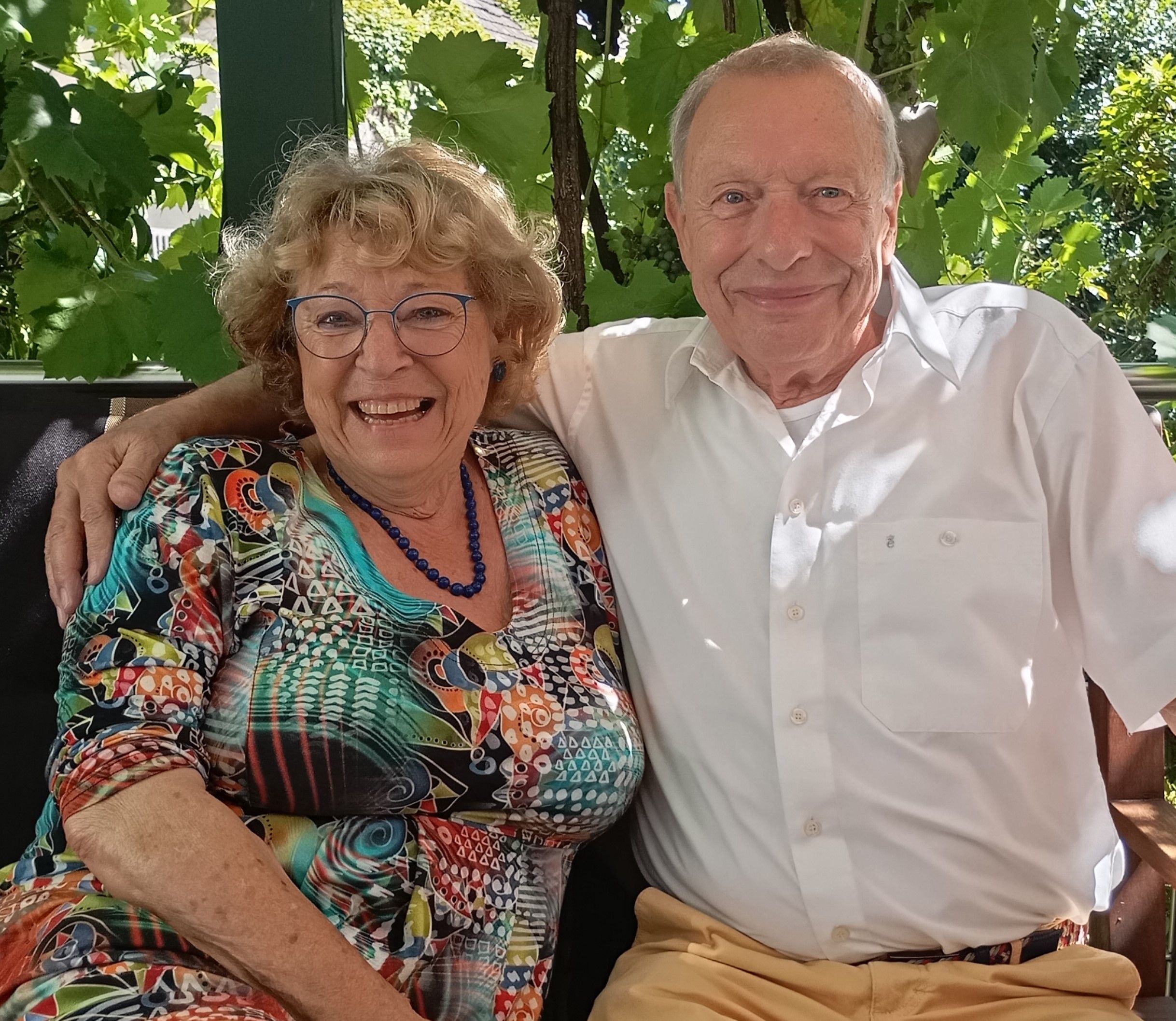 Zu sehen sind Christa und Franz Peperle.