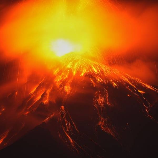 Vulkanausbruch in Guatemala