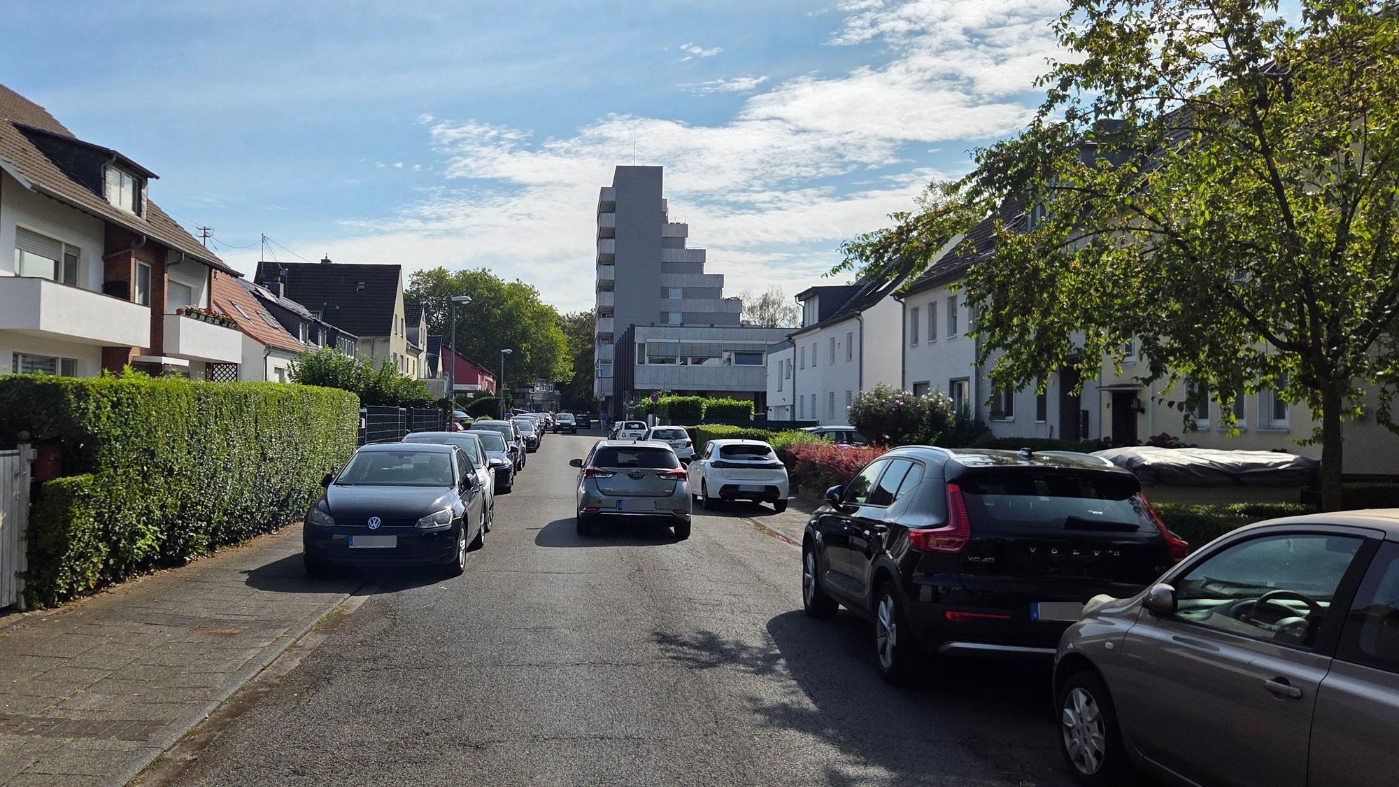 Die Richard-Wagner-Straße in Köln-Lövenich