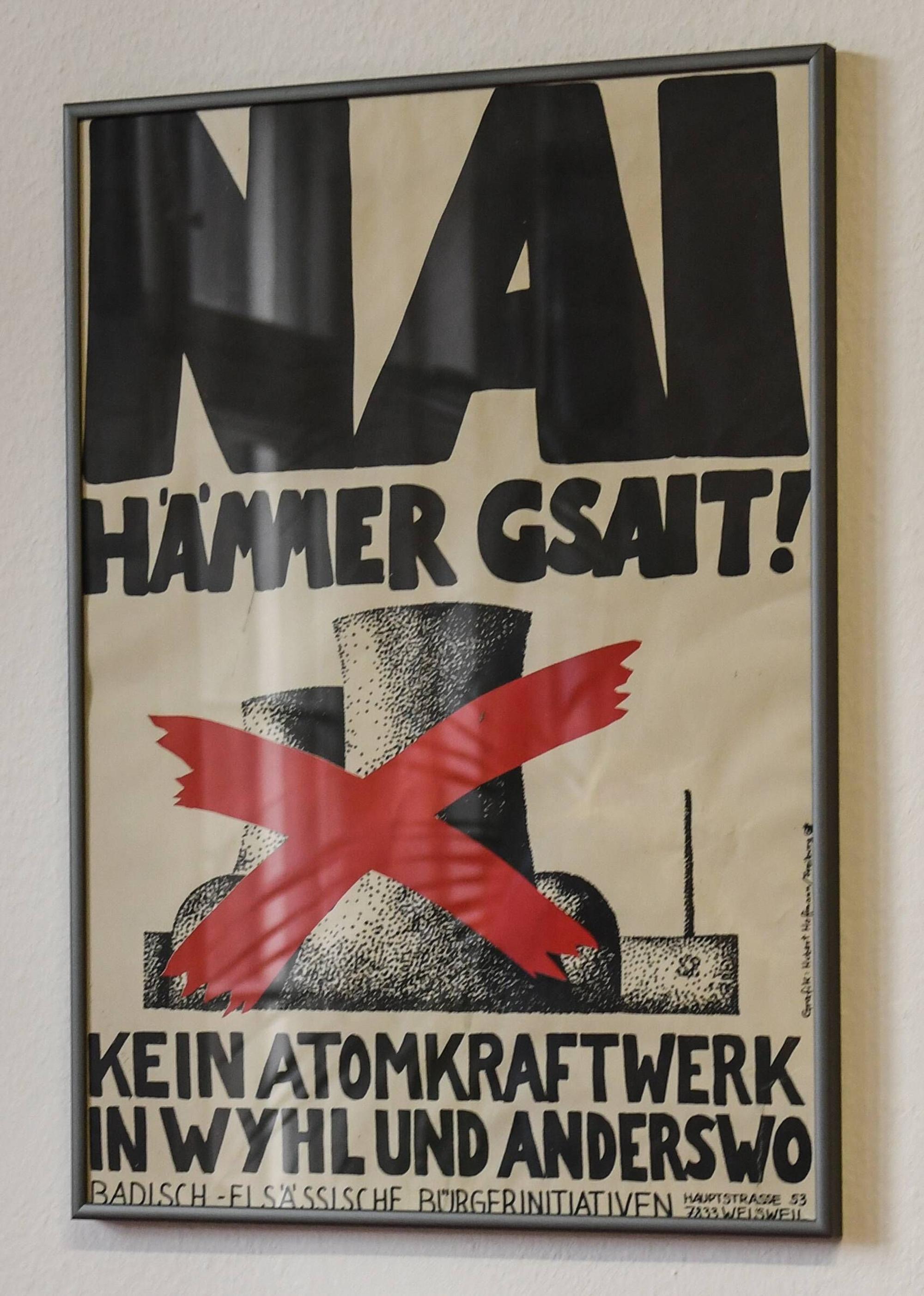 Ein Klassiker des politischen Plakats.