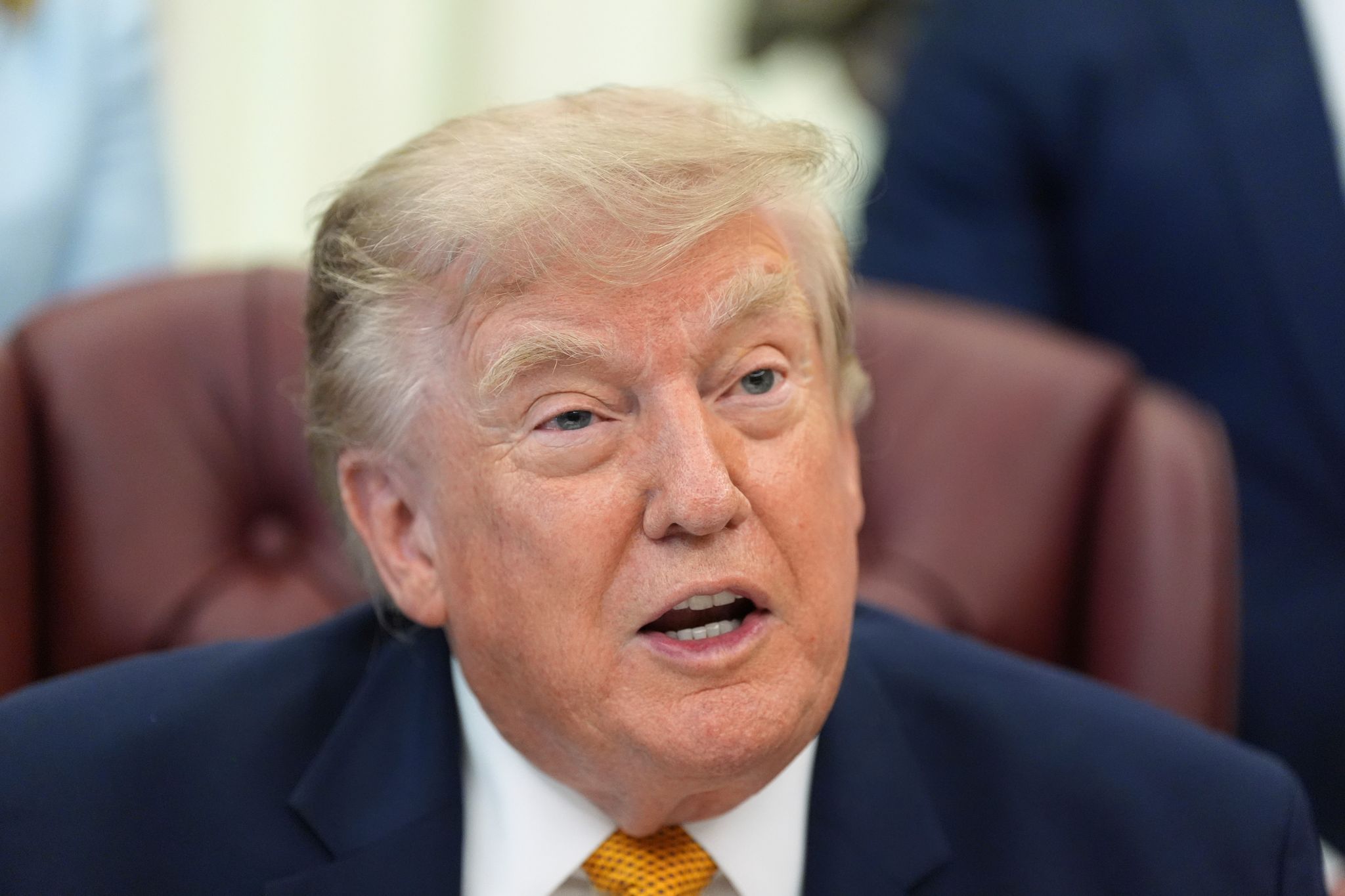 Treffen zum Thema Militärfamilien mit US-Präsident Trump