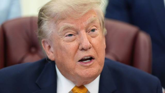 Treffen zum Thema Militärfamilien mit US-Präsident Trump