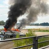 Die Feuerwehr befindet sich aktuell wegen eines Feuers im Einsatz.