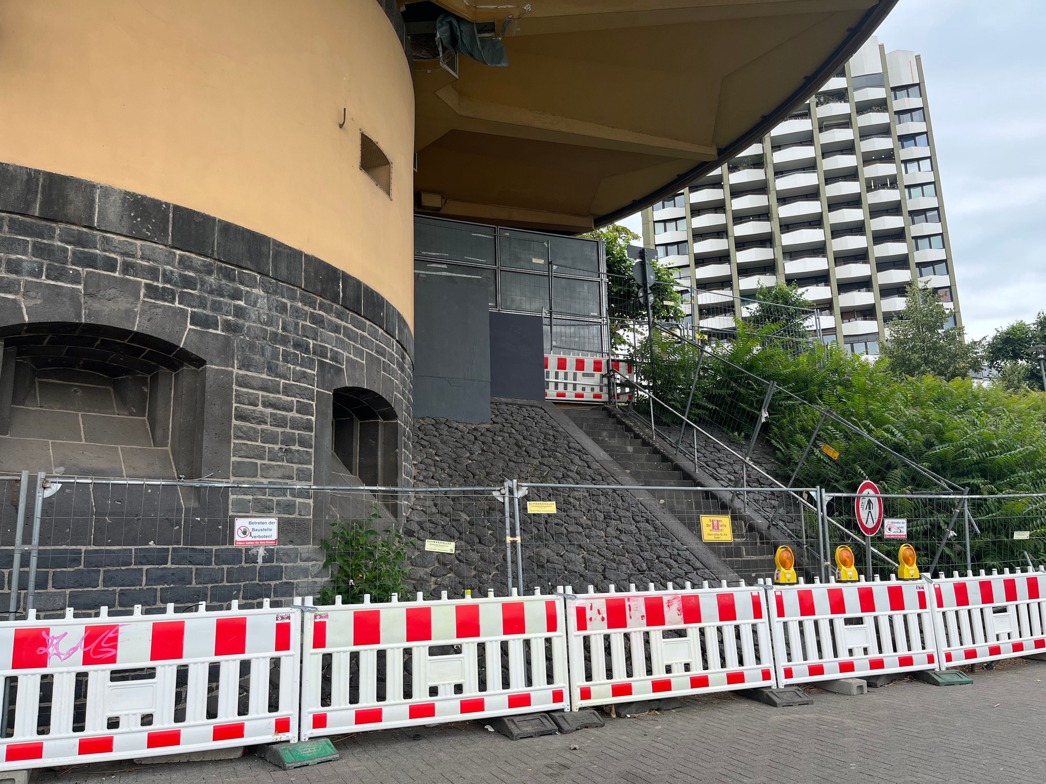 So sieht es derzeit an der Bastei aus.