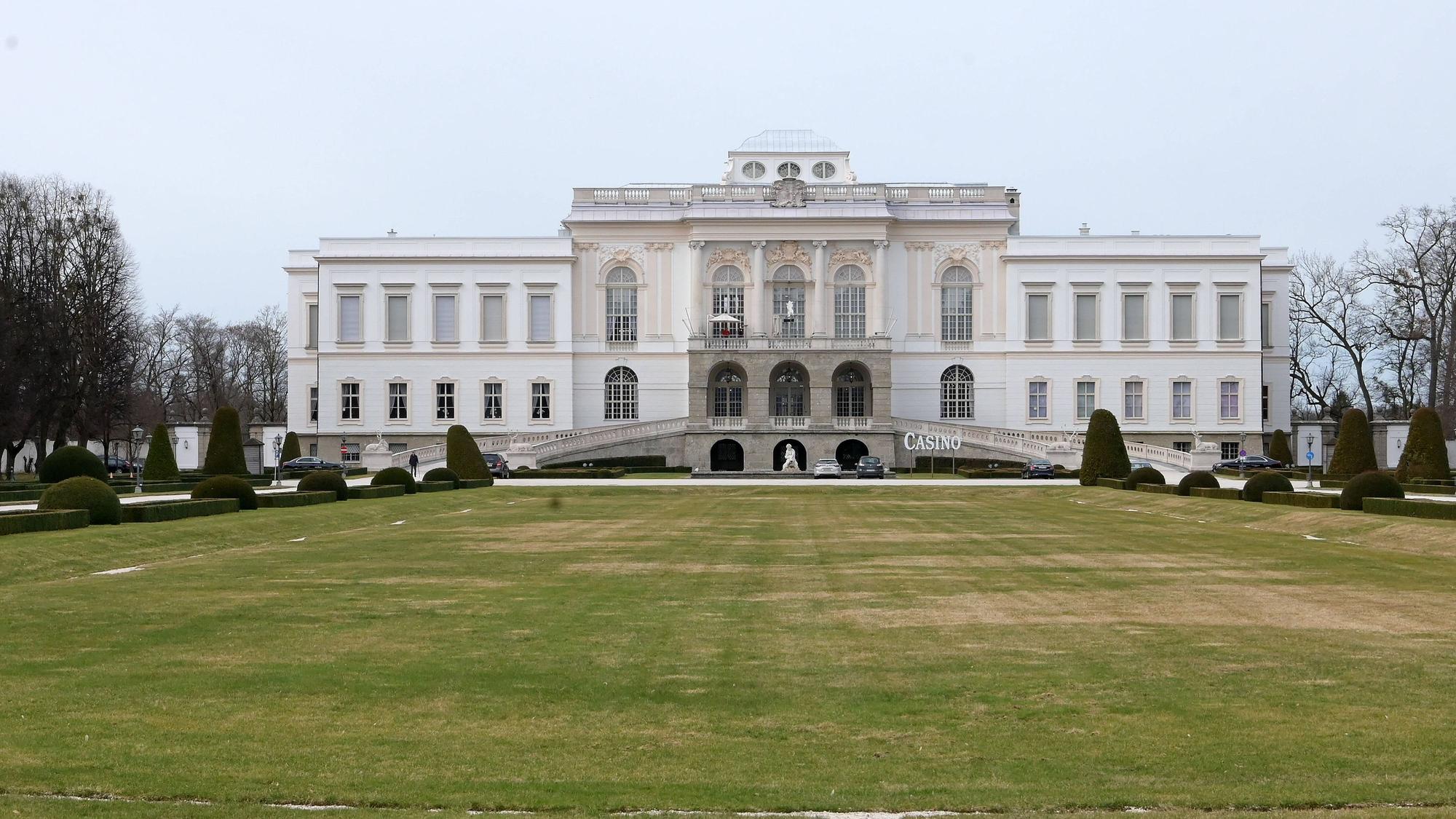 Das Schloss Kleßheim bei Salzburg.