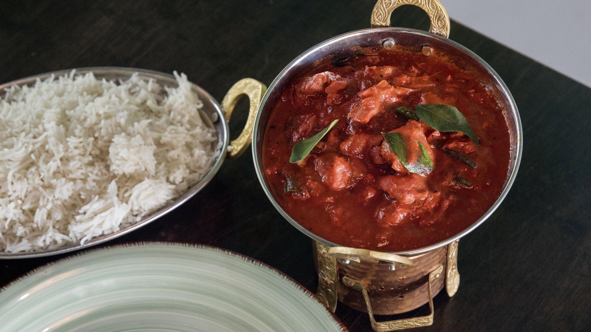Essen im indischen Restaurant Masala Empire. (Archivbild)