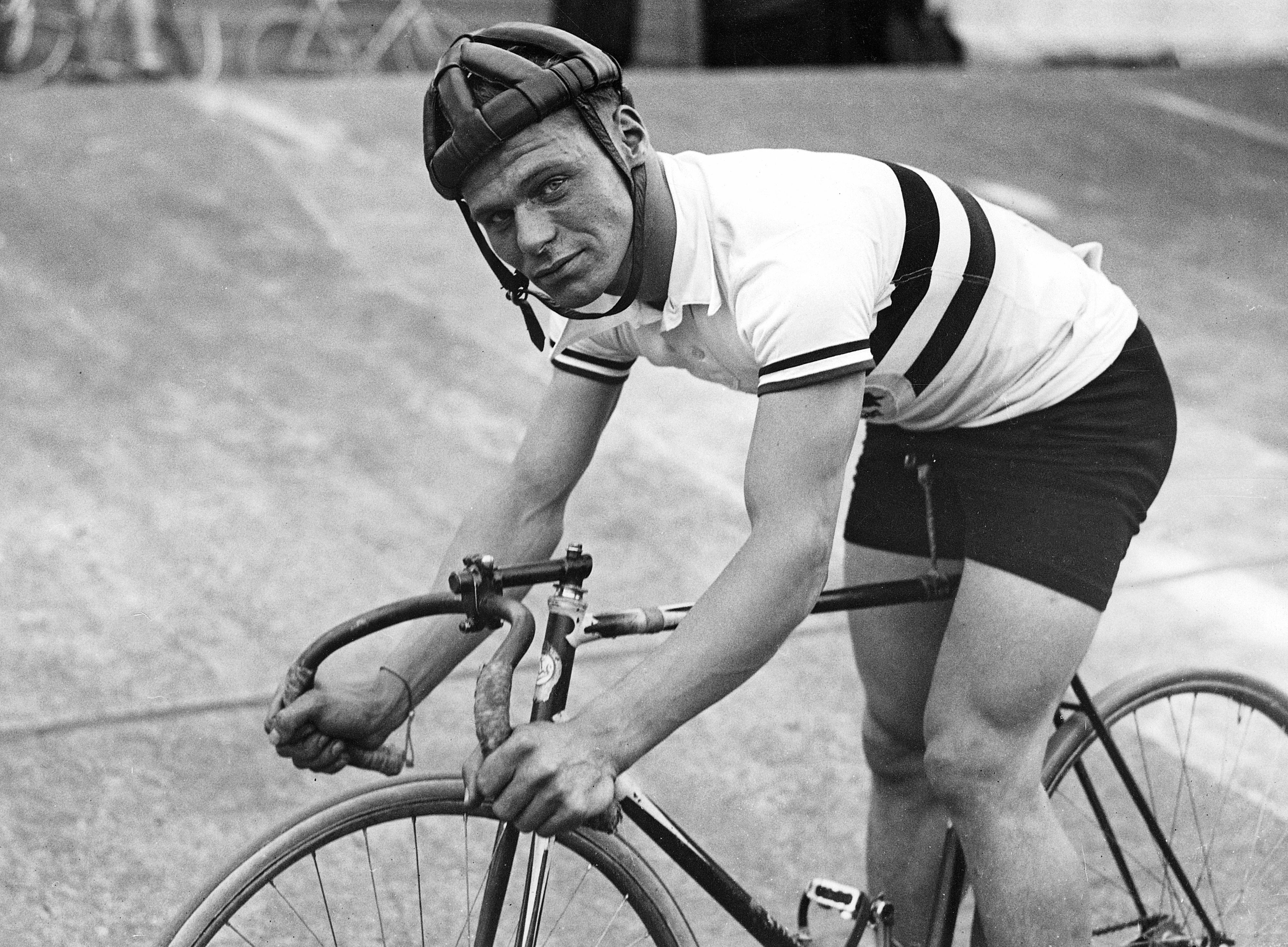 Der Radsportler Albert Richter um das Jahr 1930.