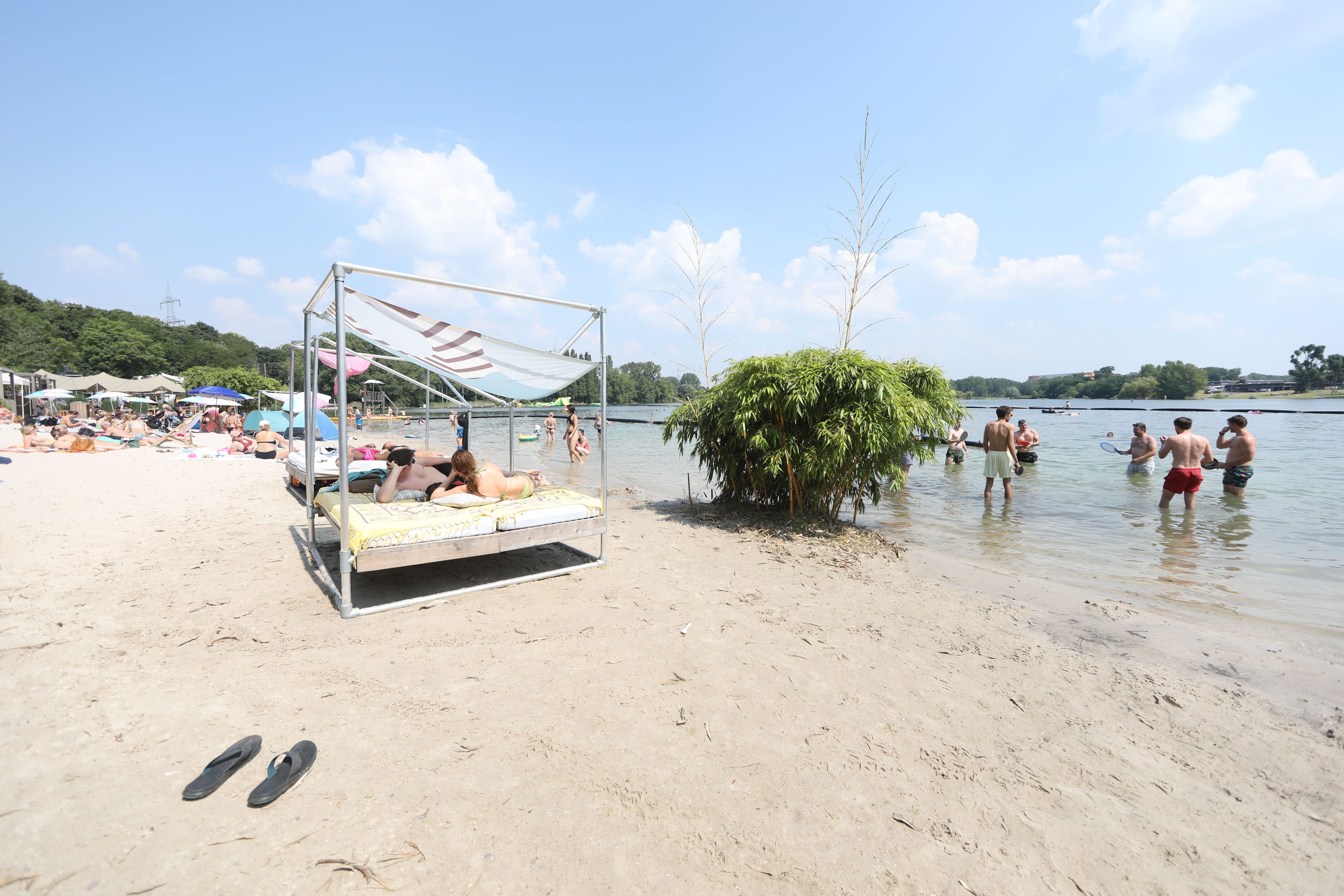Der Blackfoot Beach am Fühlinger See. (Archivbild)