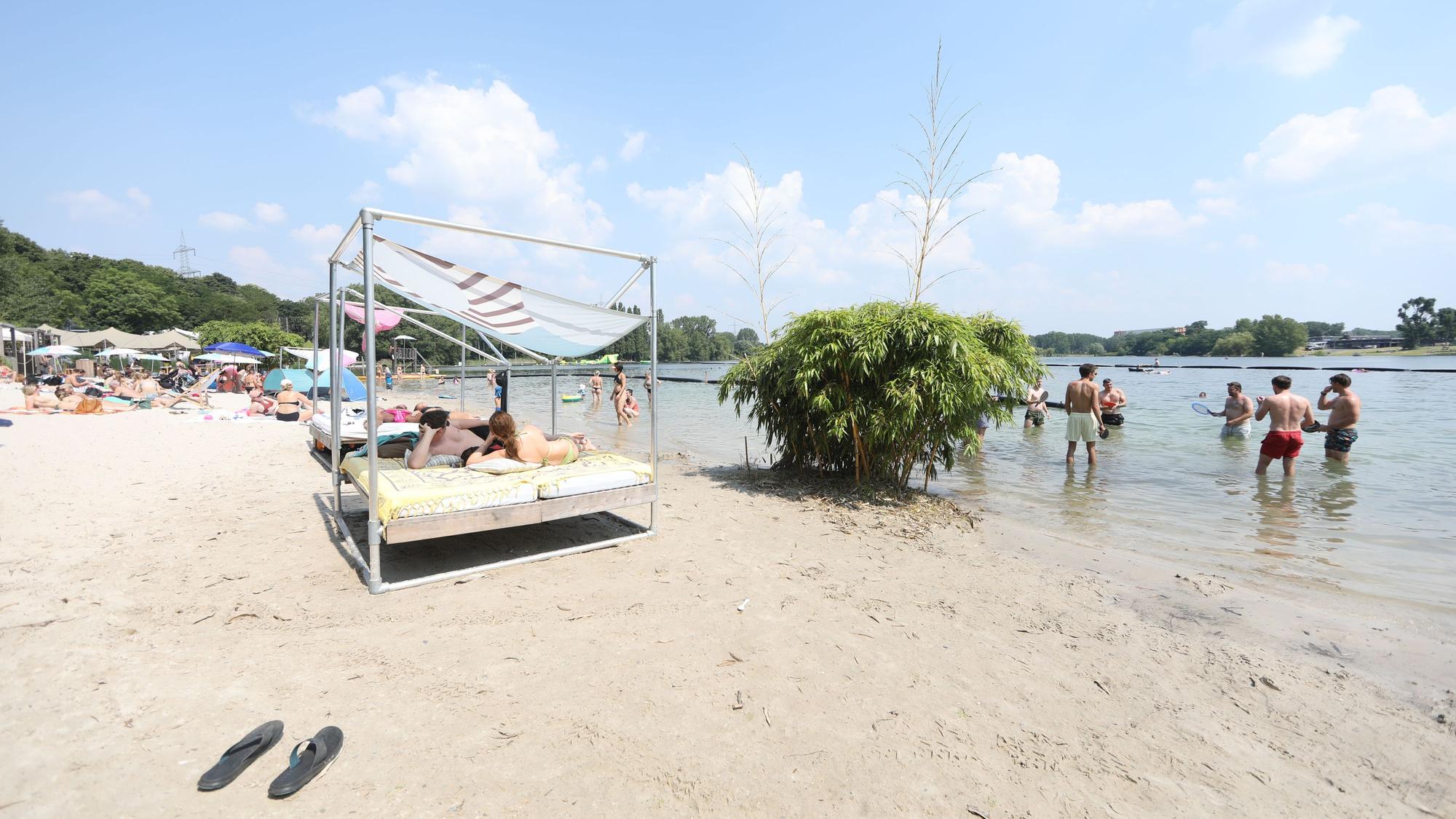 Der Blackfoot Beach am Fühlinger See. (Archivbild)