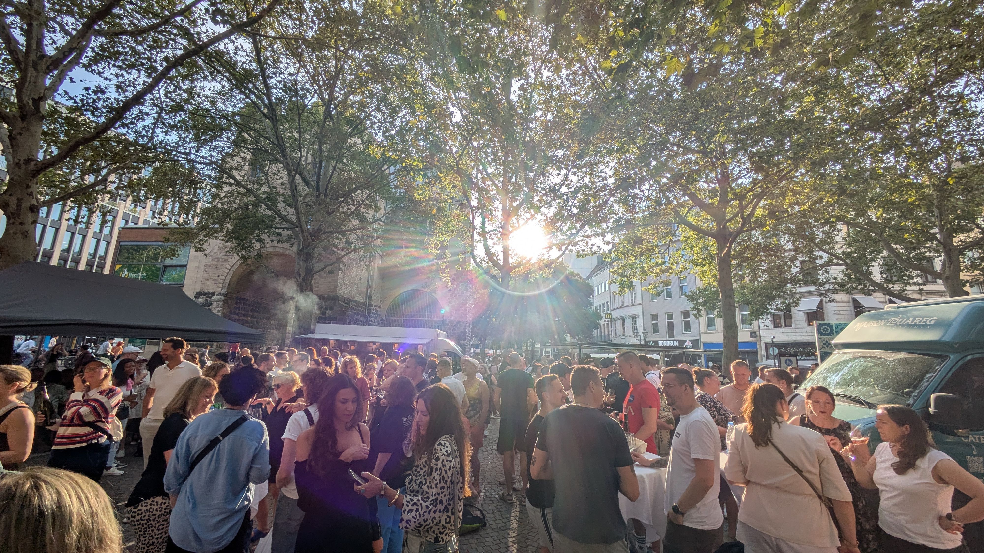 Der „MarktTreff Rudolfplatz“ am Donnerstag, 30. August.