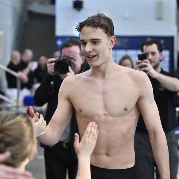 Neue Bestmarke: Bei den Stockholm Open schwimmt Johannes Liebmann die 800 Meter in 7:37,94 Minuten – Europarekord. . /Christine Olsson/