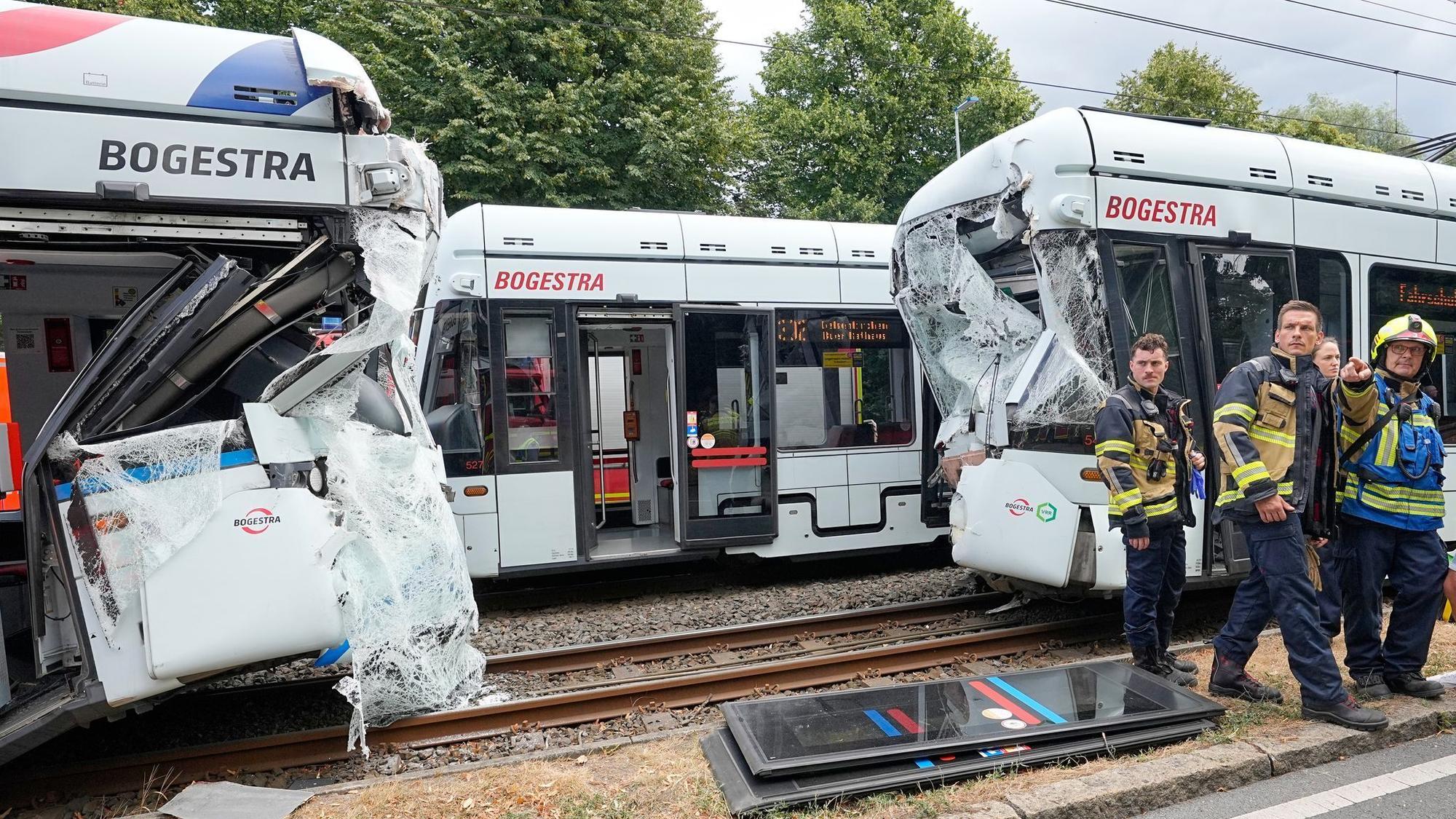 Schwerer Straßenbahnunfall in Gelsenkirchen