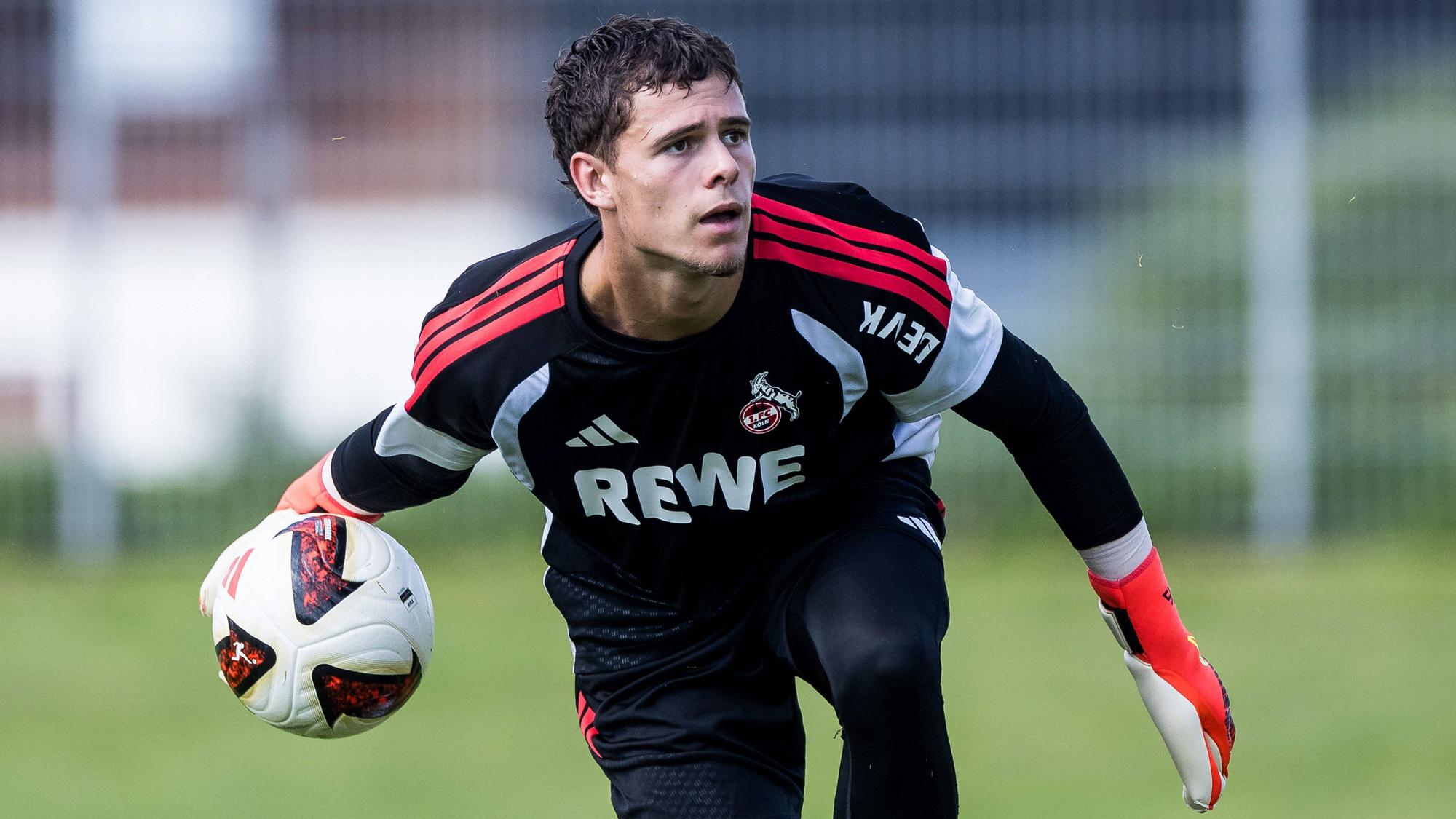 Martin James im Trainingslager des 1. FC Köln.
