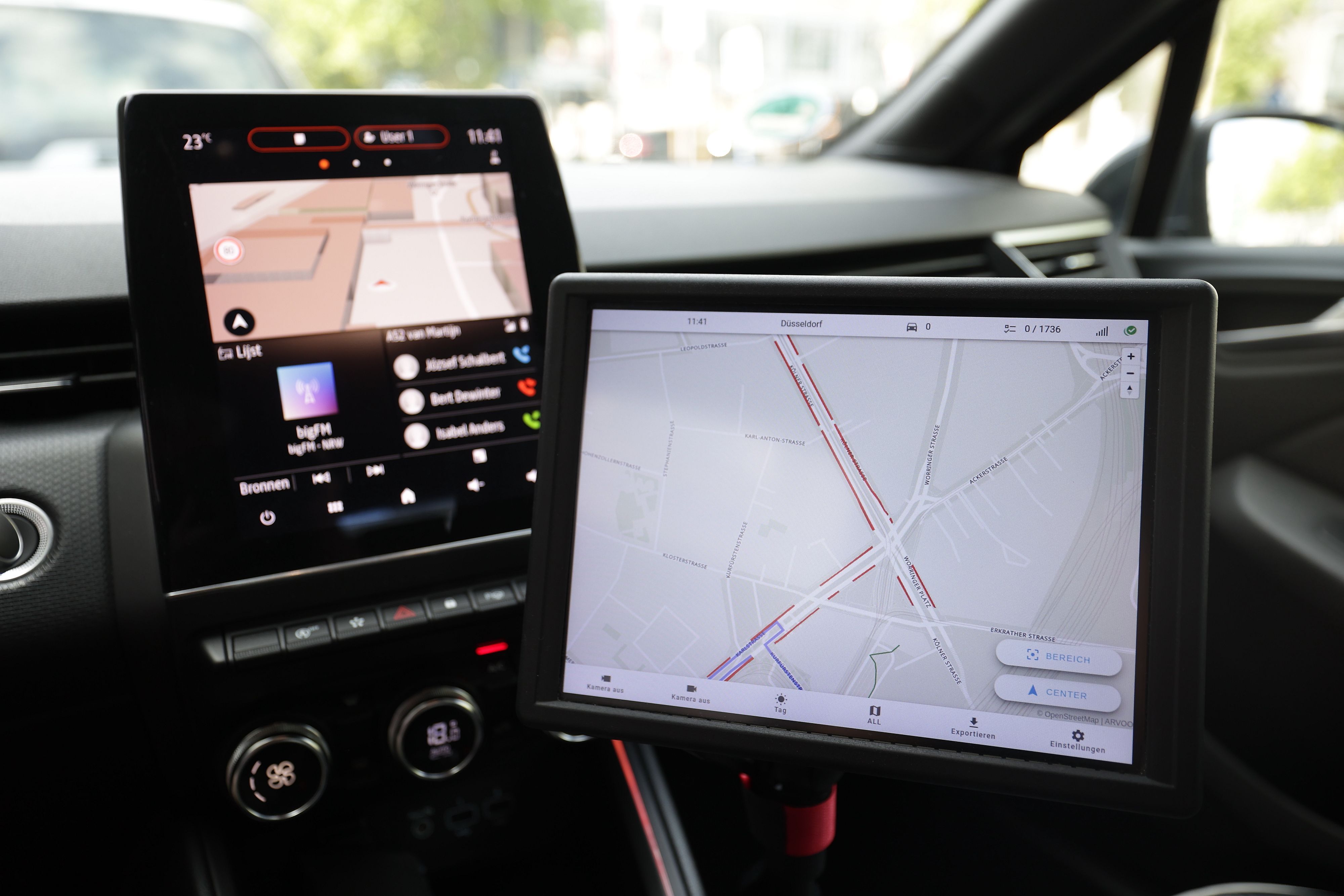 Systeme im Scan-Auto zur Erfassung von Falschparkern, das voriges Jahr testweise durch Düsseldorf fuhr.