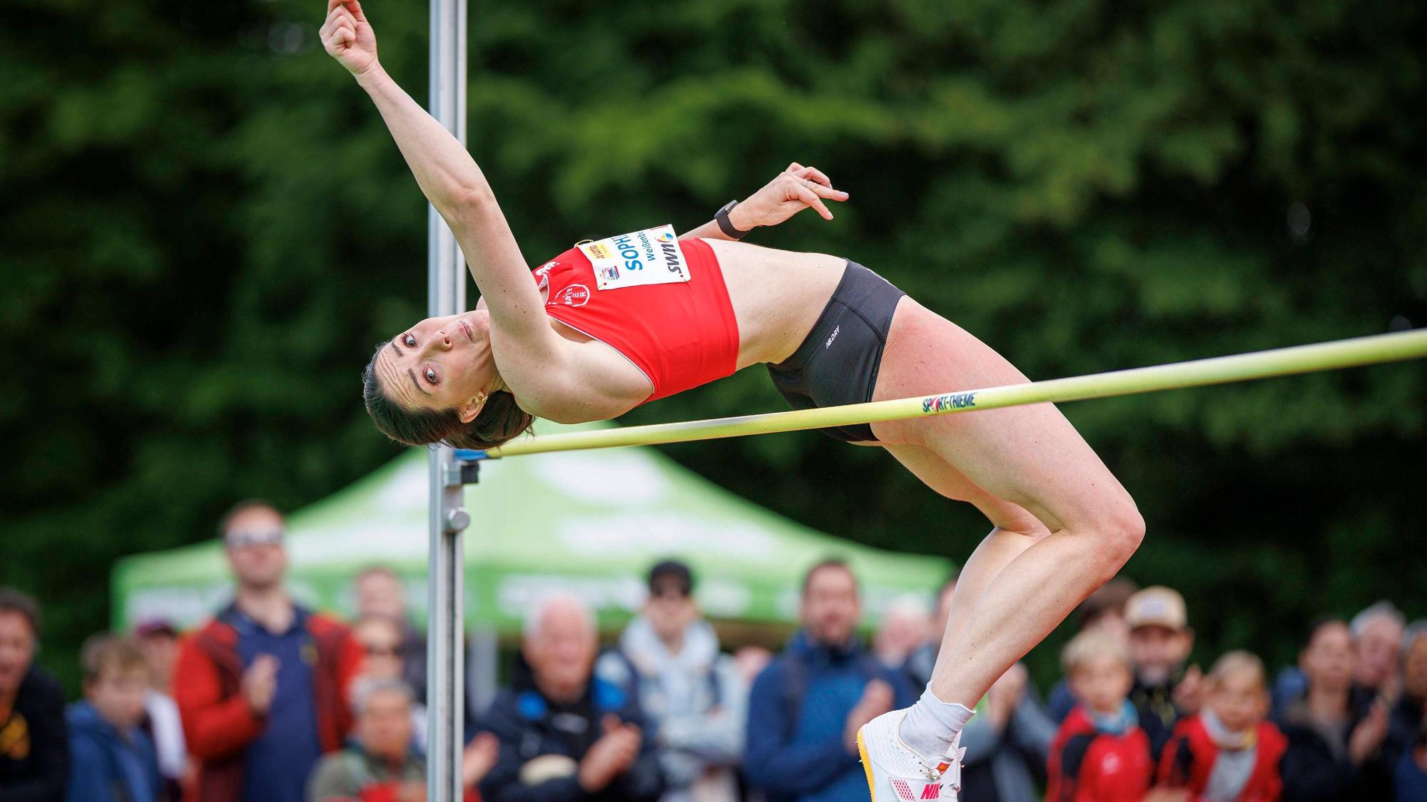 Lotto Deichmeeting Neuwied, 16.05.2026 Sophie Weißenberg TSV Bayer o4 Leverkusen Lotto Deichmeeting am 16.05.2026 im Rhein-Wied Stadion, Neuwied Rheinland-Pfalz. *** Lotto Deichmeeting Neuwied, 16 05 2026 Sophie Weißenberg TSV Bayer o4 Leverkusen Lotto Deichmeeting on 16 05 2026 at Rhein Wied Stadium, Neuwied Rhineland Palatinate Copyright: xBEAUTIFULxSPORTS/B.Hoffmannx