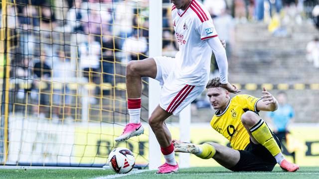 Regionalliga West: Borussia Dortmund II - 1.FC Köln II, 07.08.2026 Malek El Mala 1. FC Köln U23, 7, Elias Benkara Borussia Dortmund U23, 24 Regionalliga West: Borussia Dortmund II - 1.FC Köln II, Rote Erde, Dortmund 07.08.2026 DFB regulations prohibit any use of photographs as image sequences and/or quasi video. *** Regionalliga West: Borussia Dortmund II 1, 1. FC Köln II, August 7, 2026 Malek El Mala 1. FC Köln U23, 7 Elias Benkara Borussia Dortmund U23, 24 Regionalliga West: Borussia Dortmund II 1, 1. FC Köln II, Rote Erde, Dortmund, August 7, 2026. DFB regulations prohibit any use of photographs as image sequences and/or quasi-video. Copyright: xBEAUTIFULxSPORTS/Buriakovx