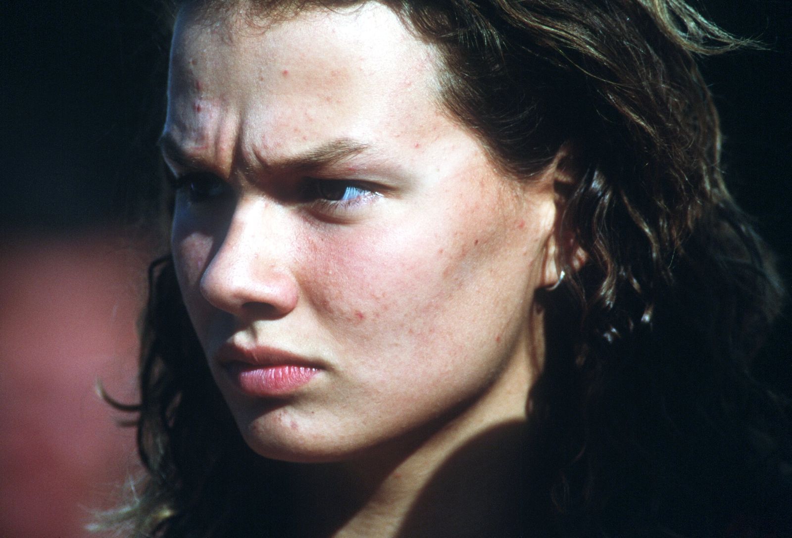 Franziska van Almsick, hier im Jahr 1994, wurde schon in jungen Jahren ein deutscher Sport-Superstar. (Bild: Getty Images / Shaun Botterill)