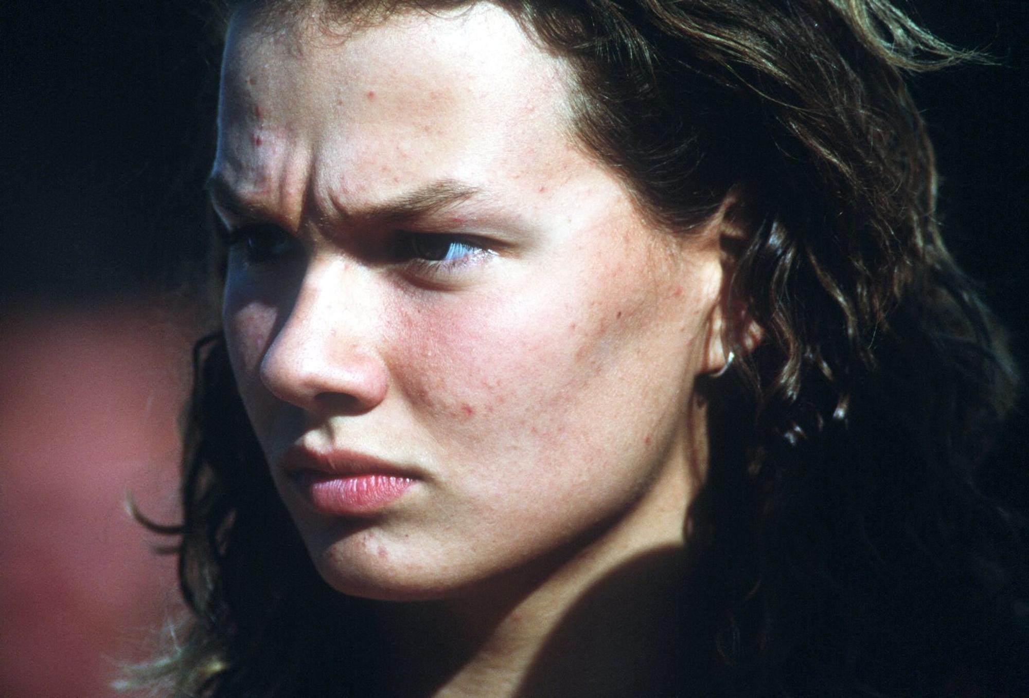 Franziska van Almsick, hier im Jahr 1994, wurde schon in jungen Jahren ein deutscher Sport-Superstar. (Bild: Getty Images / Shaun Botterill)