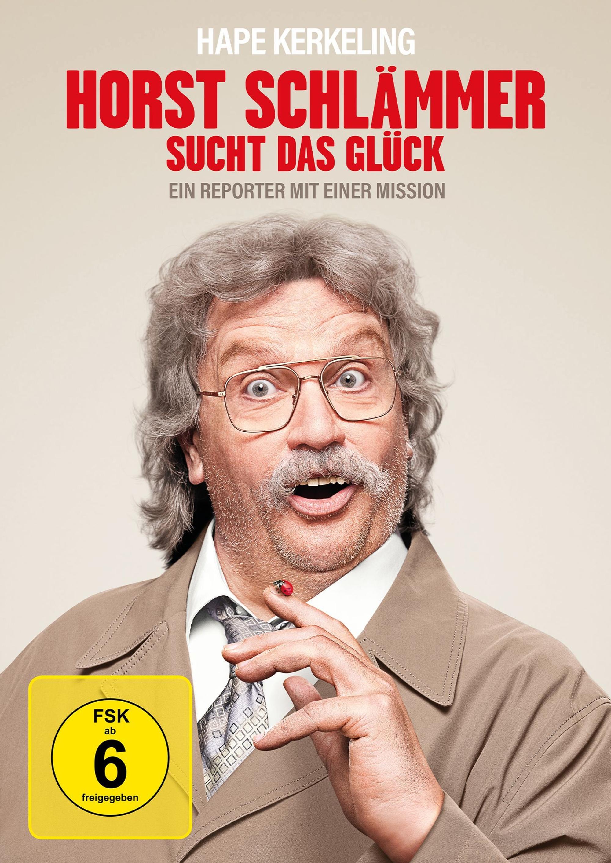 In „Horst Schlämmer sucht das Glück“ verfolgt die schrullige Kultfigur von Hape Kerkeling eine neue große Mission. (Bild: Leonine)