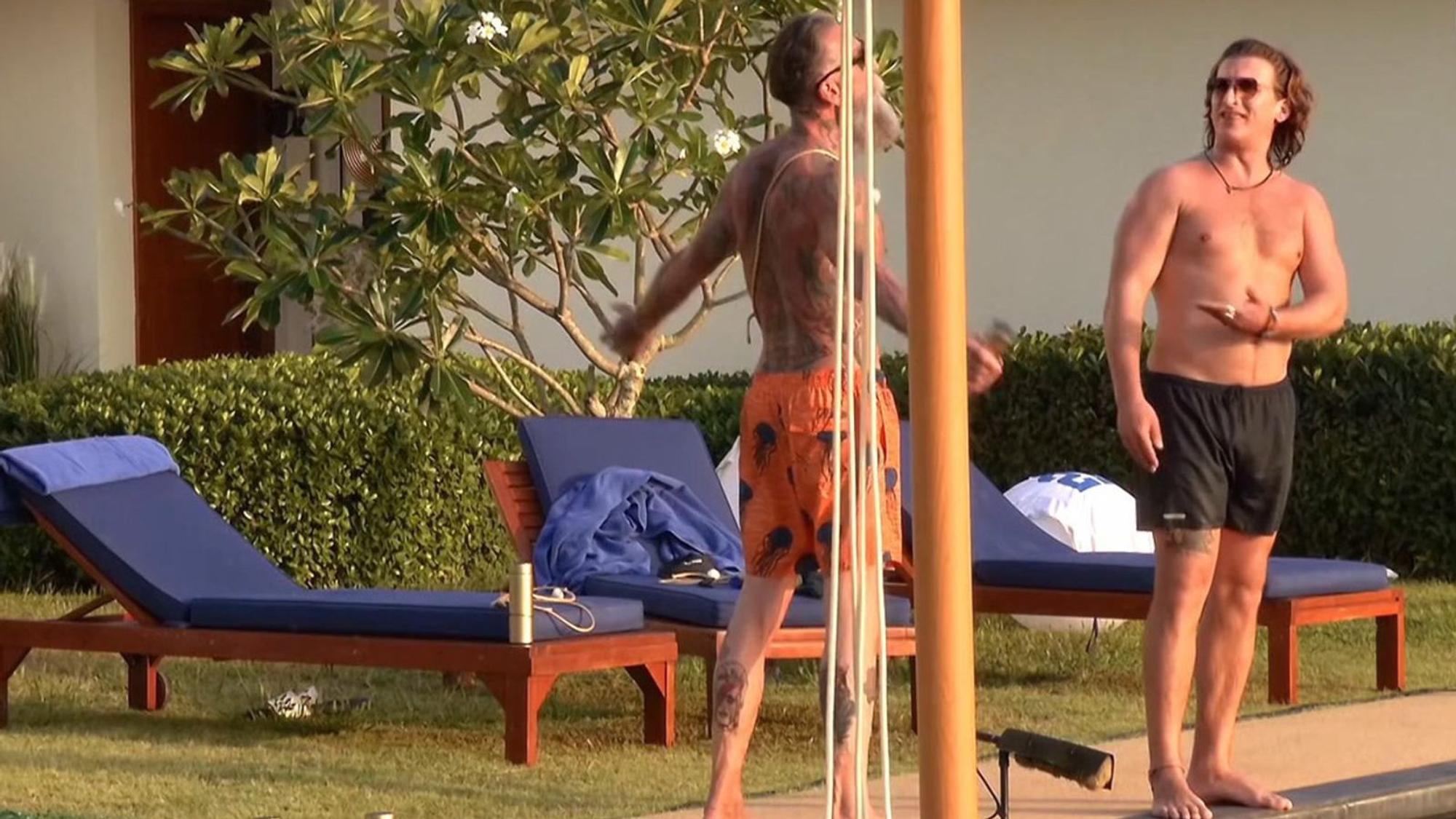 „Satansbratan“ Erik Seidl zofft sich übel mit seinem österreichischen Landsmann Roland Ludomirska. (Bild: Joyn)