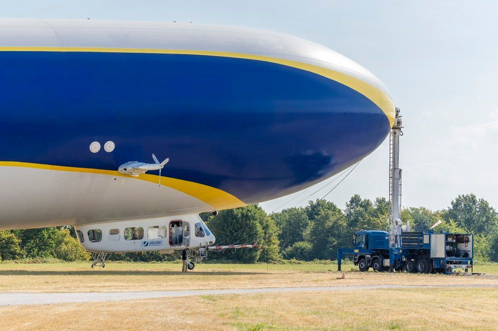 Dieser Zeppelin ist derzeit über Köln und der Region zu sehen.
