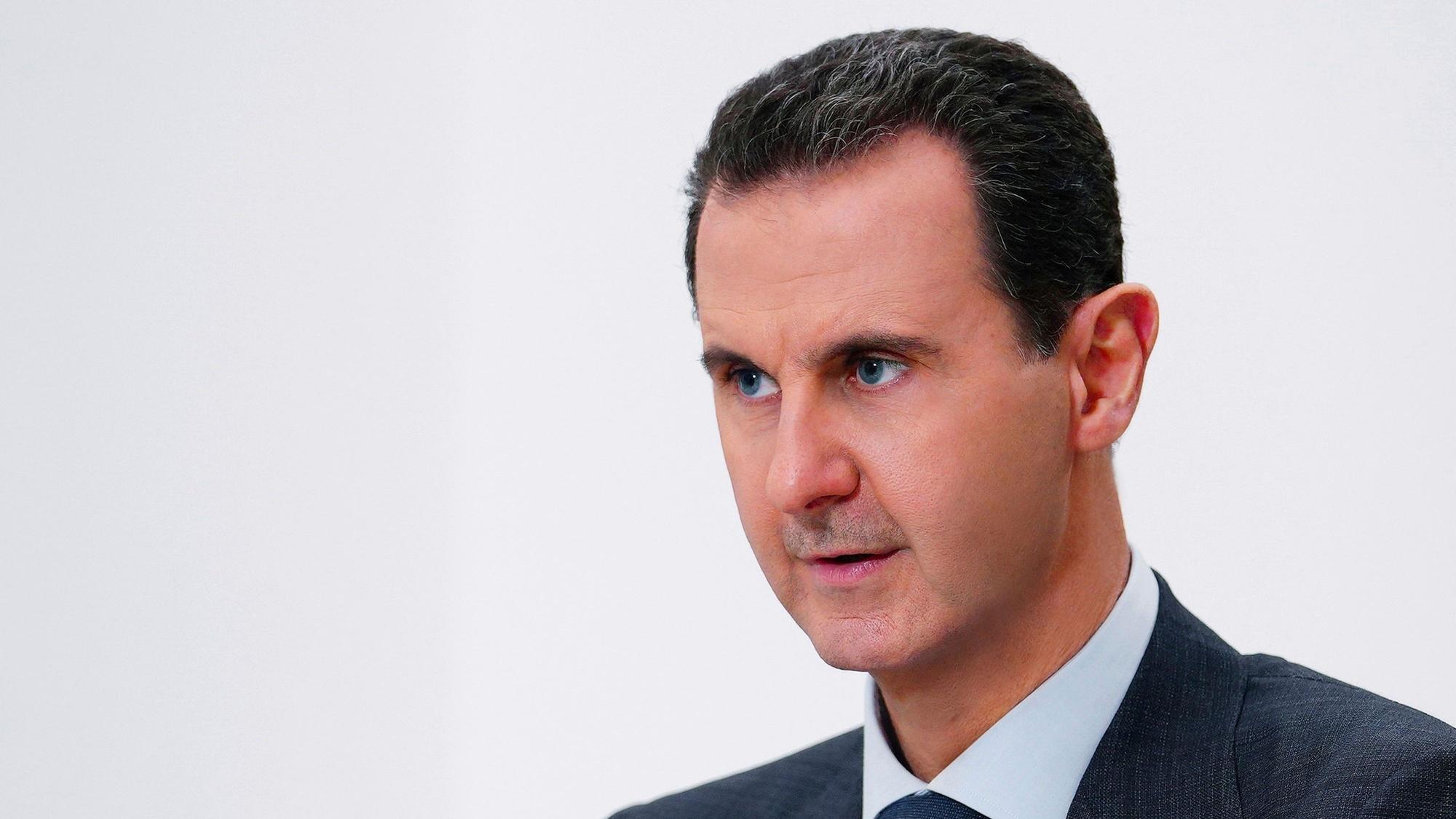 Der ehemalige syrische Machthaber Bashar al-Assad wurde in Abwesenheit zum Tode verurteilt. (Archivbild)