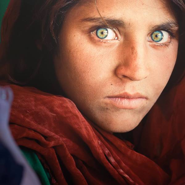 Sharbat Gula wurde als „Afghan Girl“ mit ihren grünen Augen weltberühmt.