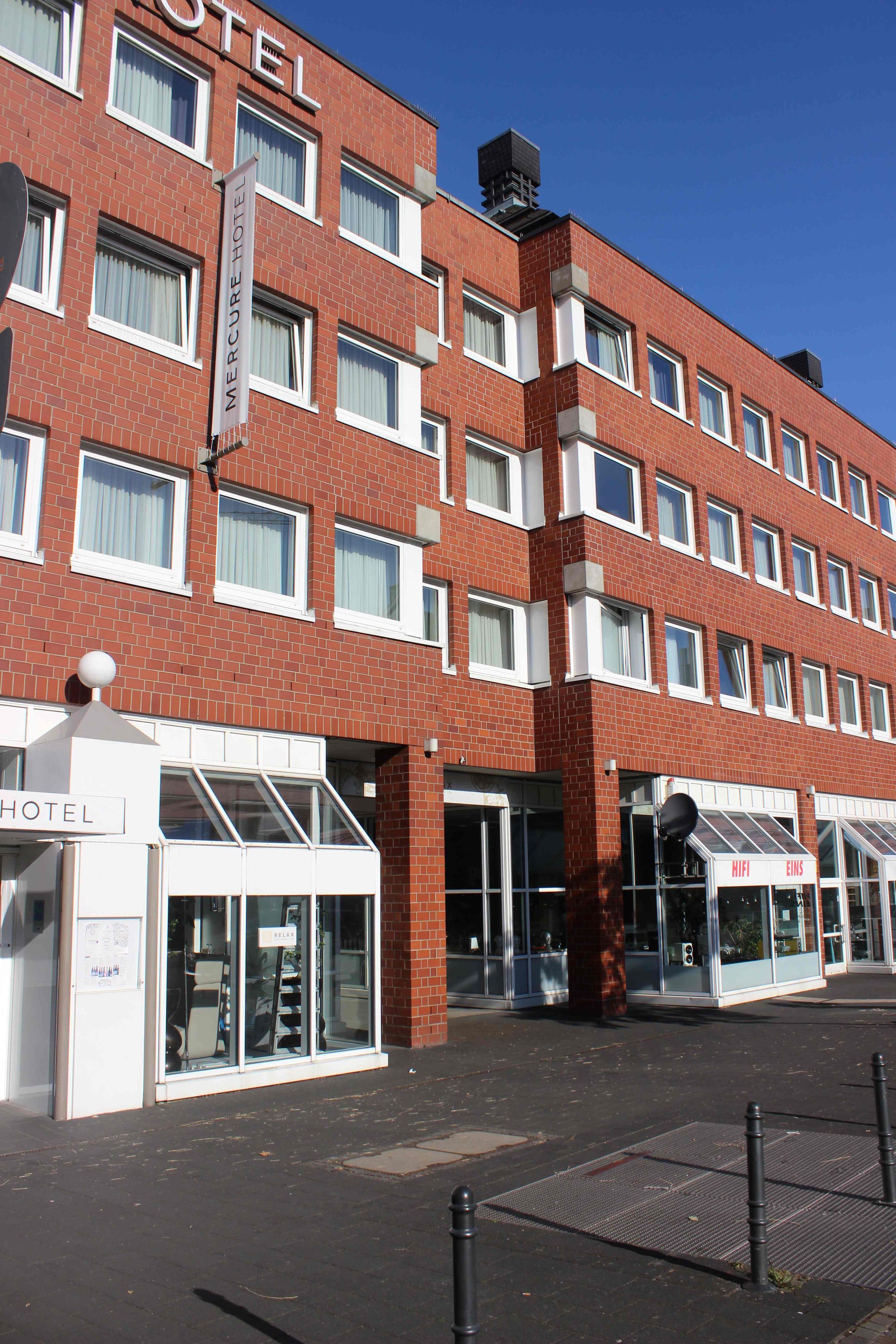 Außenansicht eines Hotels an der Severinstraße