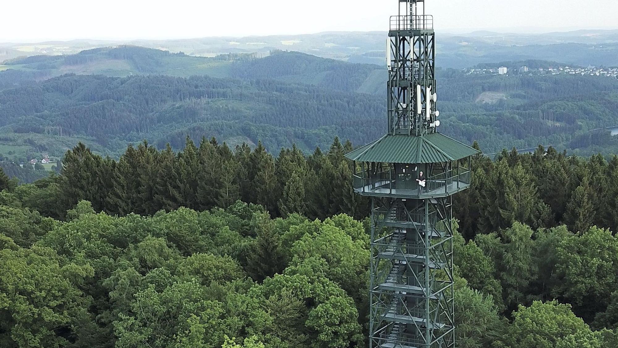 Ein Aussichtsturm.