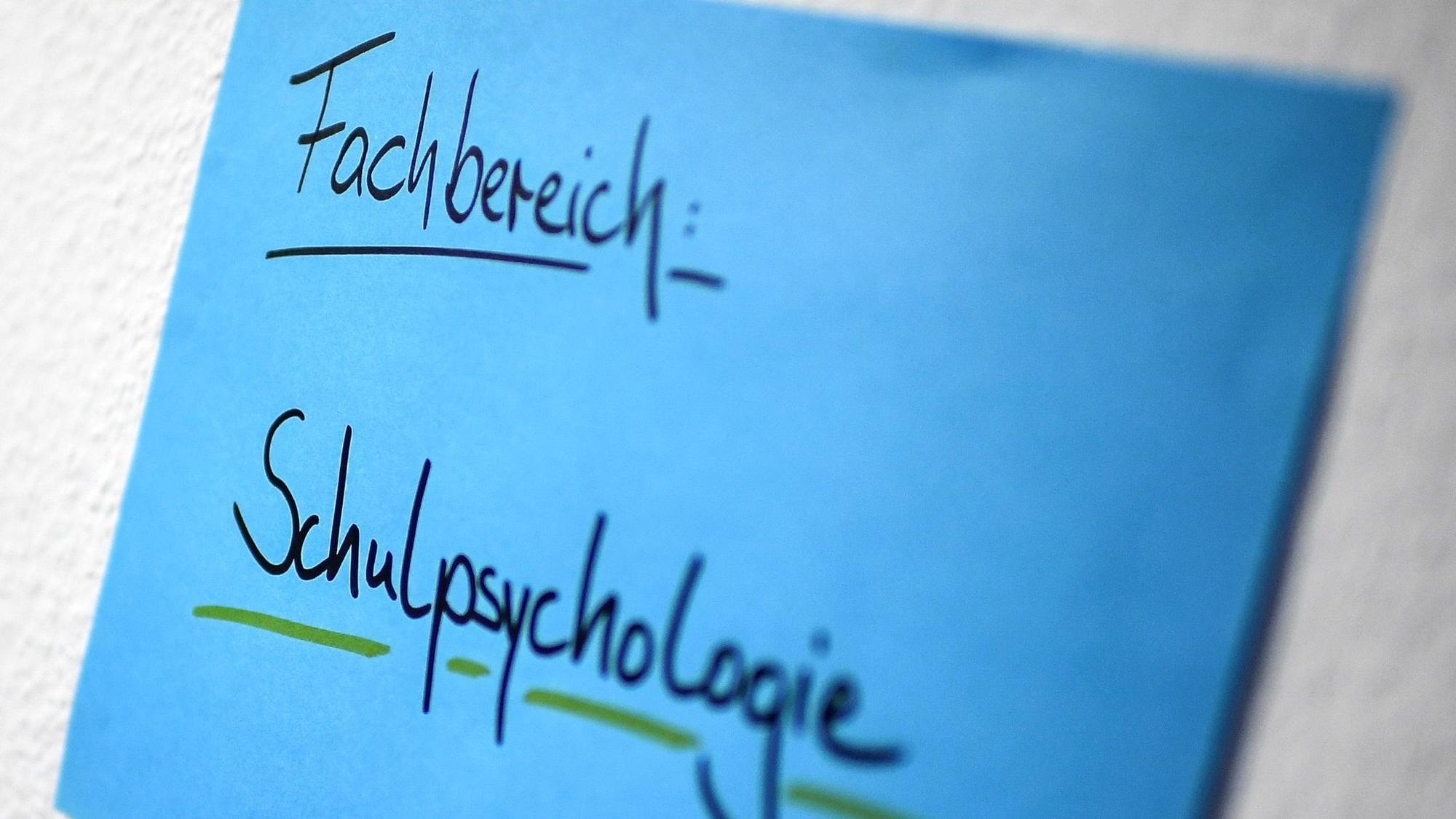 Ein Schulpsychologe für 5.000 Schüler in NRW