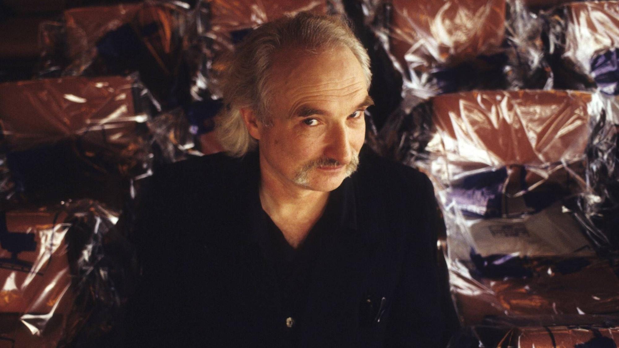 Holger Czukay Interviewtermin zu CD Release von Radio Wave Surfer mit Ex-Can Bassist Holger Czukay bei Virgin Records Foto:xR.xKeuntjex/xFuturexImage