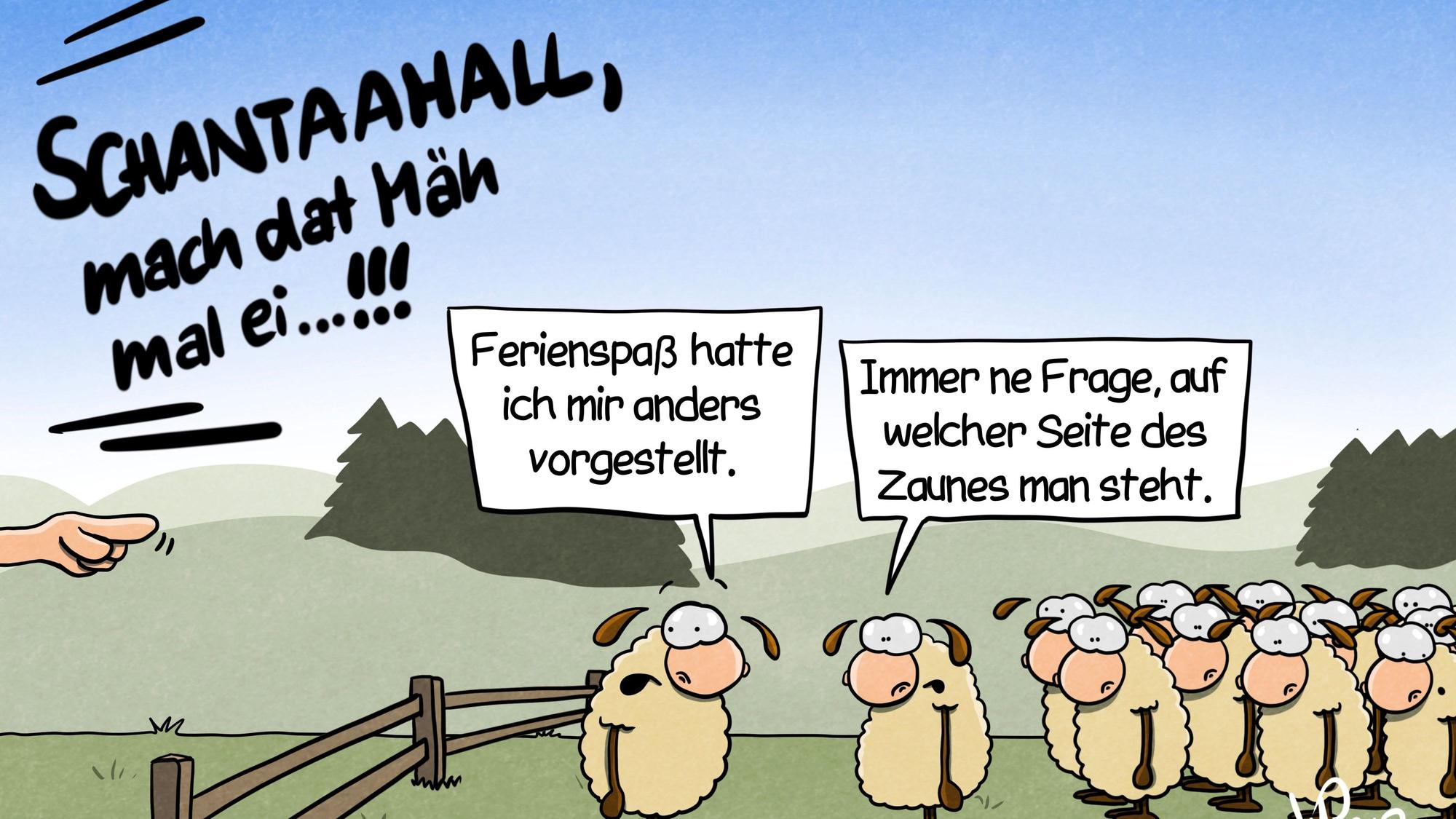 Der neue Oberberg-Cartoon.