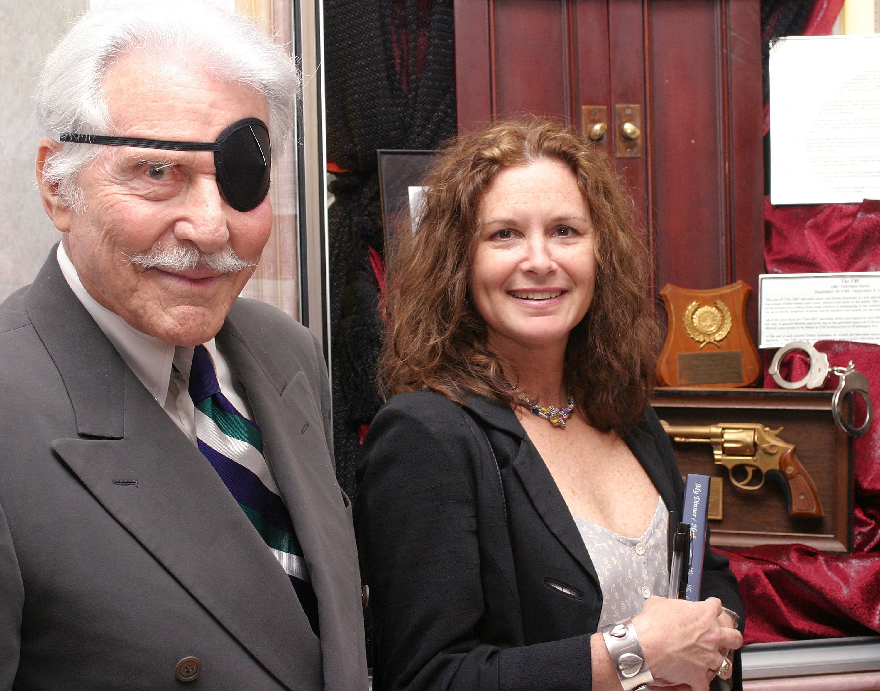 Stephanie Zimbalist mit ihrem inzwischen verstorbenen Vater Efrem Zimbalist Jr.