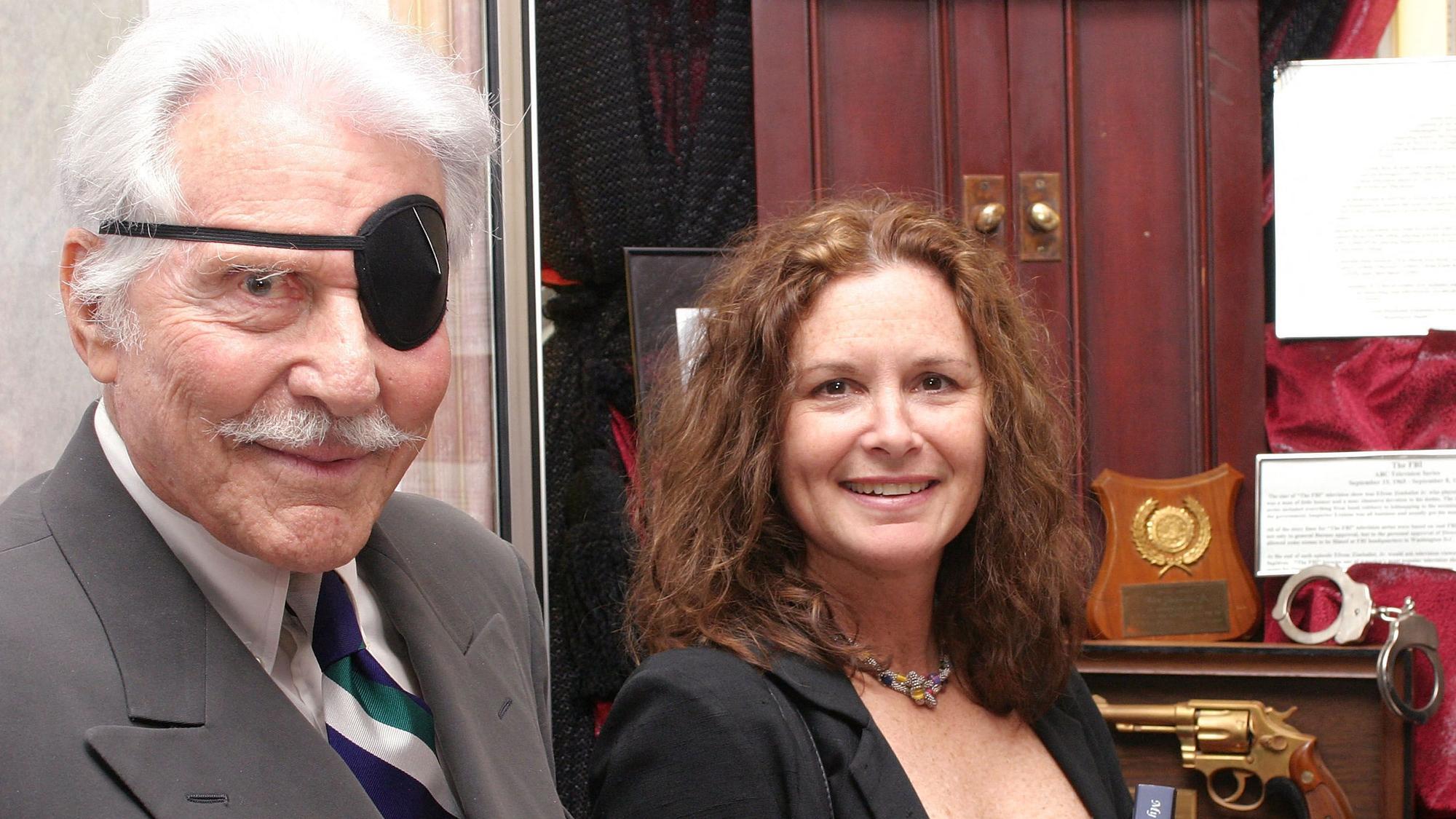 Stephanie Zimbalist mit ihrem inzwischen verstorbenen Vater Efrem Zimbalist Jr.