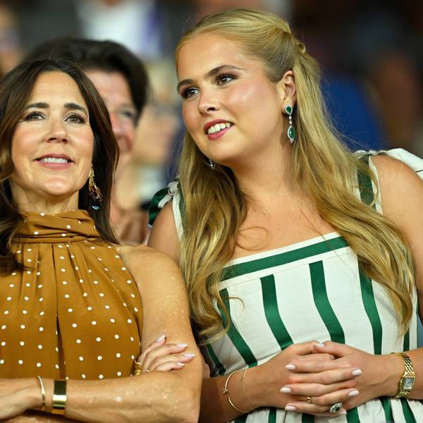 Königin Mary von Dänemark und Kronprinzessin Amalia der Niederlande in Aachen.