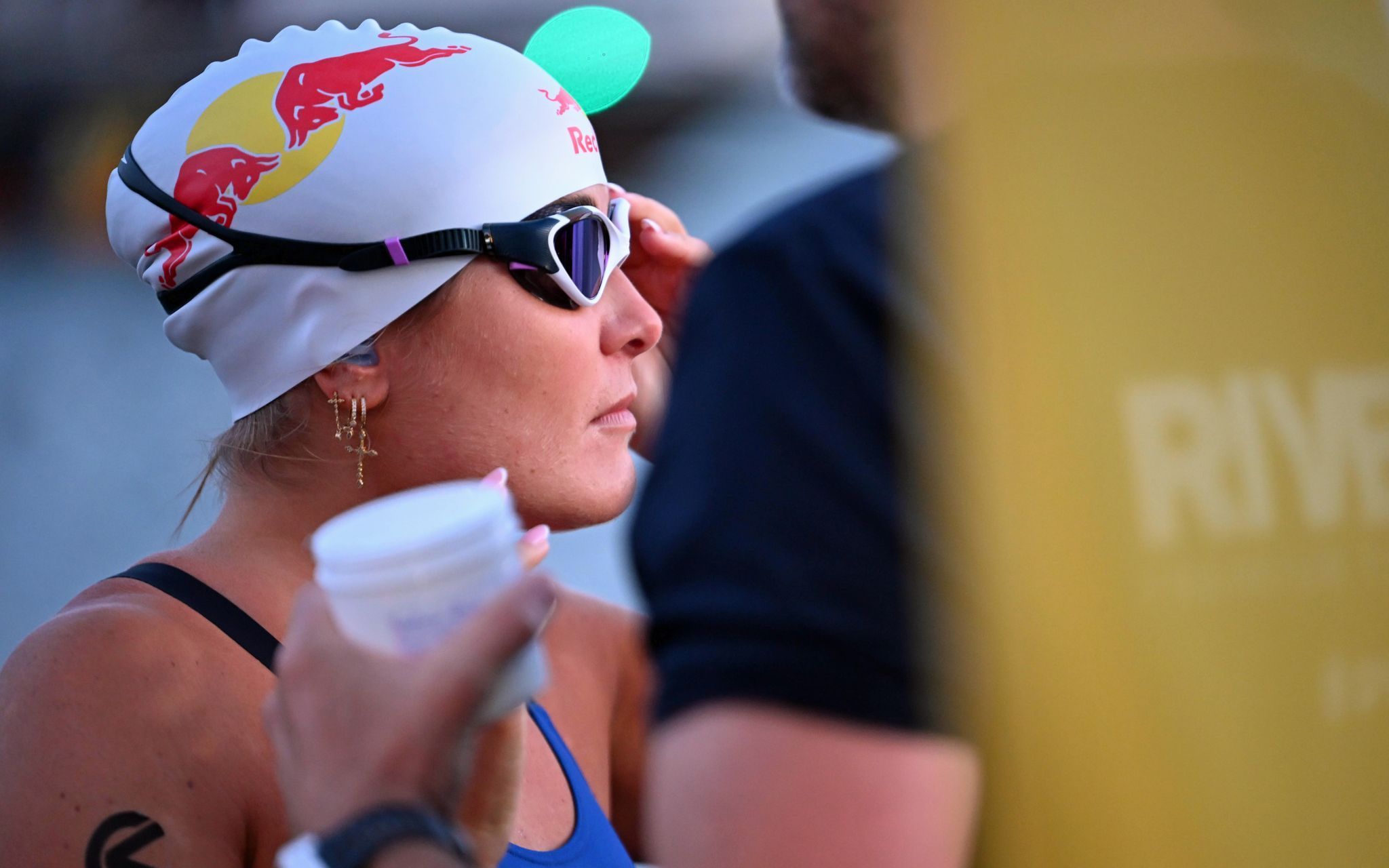 Extremschwimmerin Nathalie Pohl startet in Frankfurt am Main