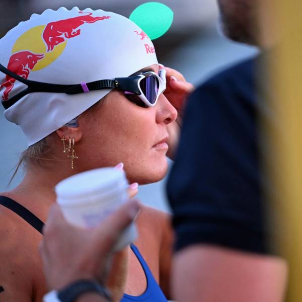 Extremschwimmerin Nathalie Pohl startet in Frankfurt am Main