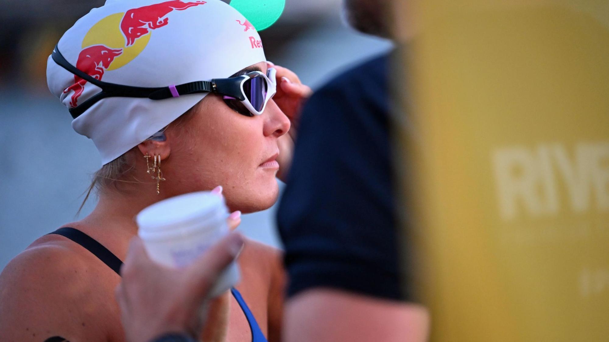 Extremschwimmerin Nathalie Pohl startet in Frankfurt am Main