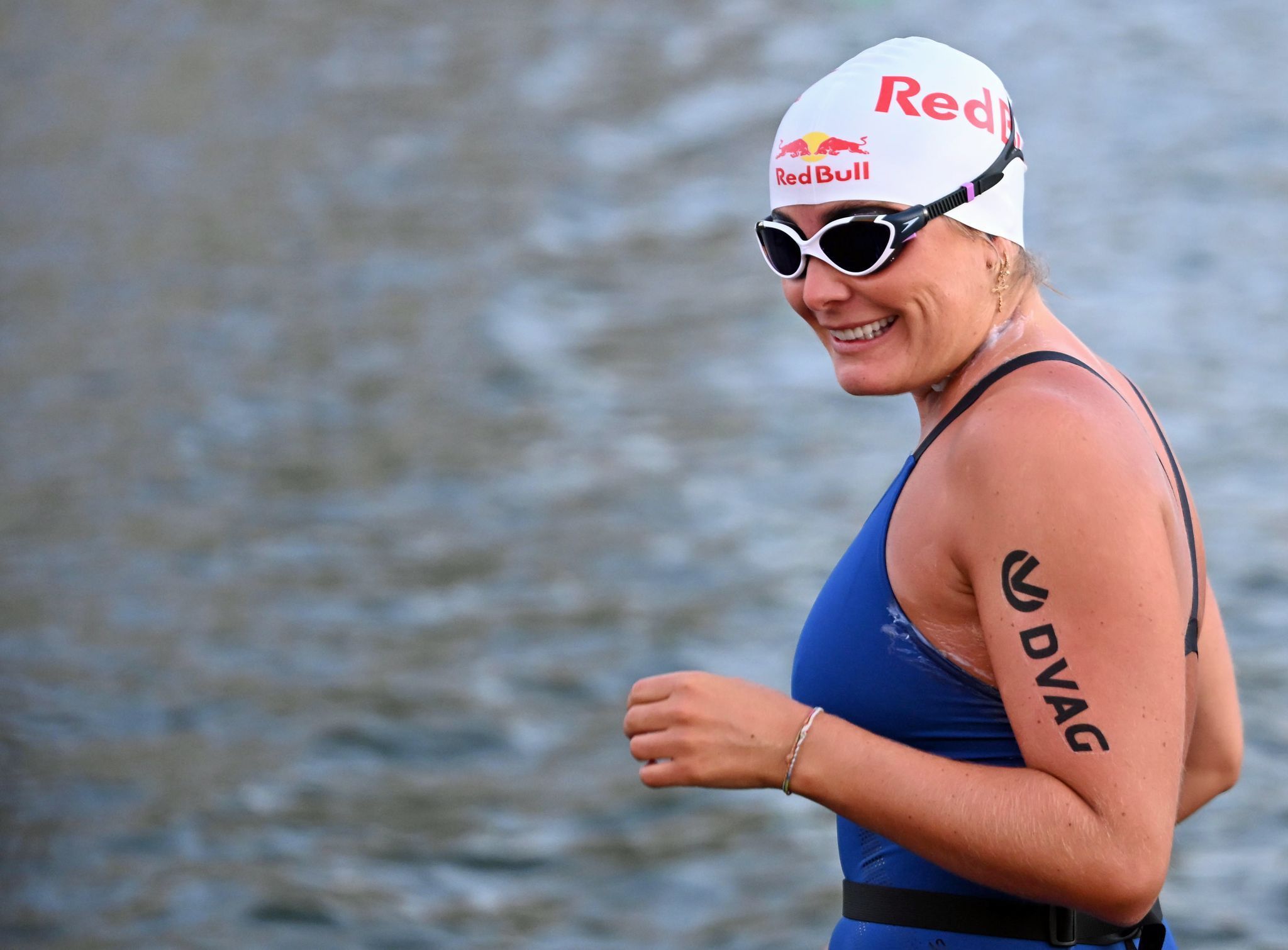 Extremschwimmerin Nathalie Pohl startet in Frankfurt am Main