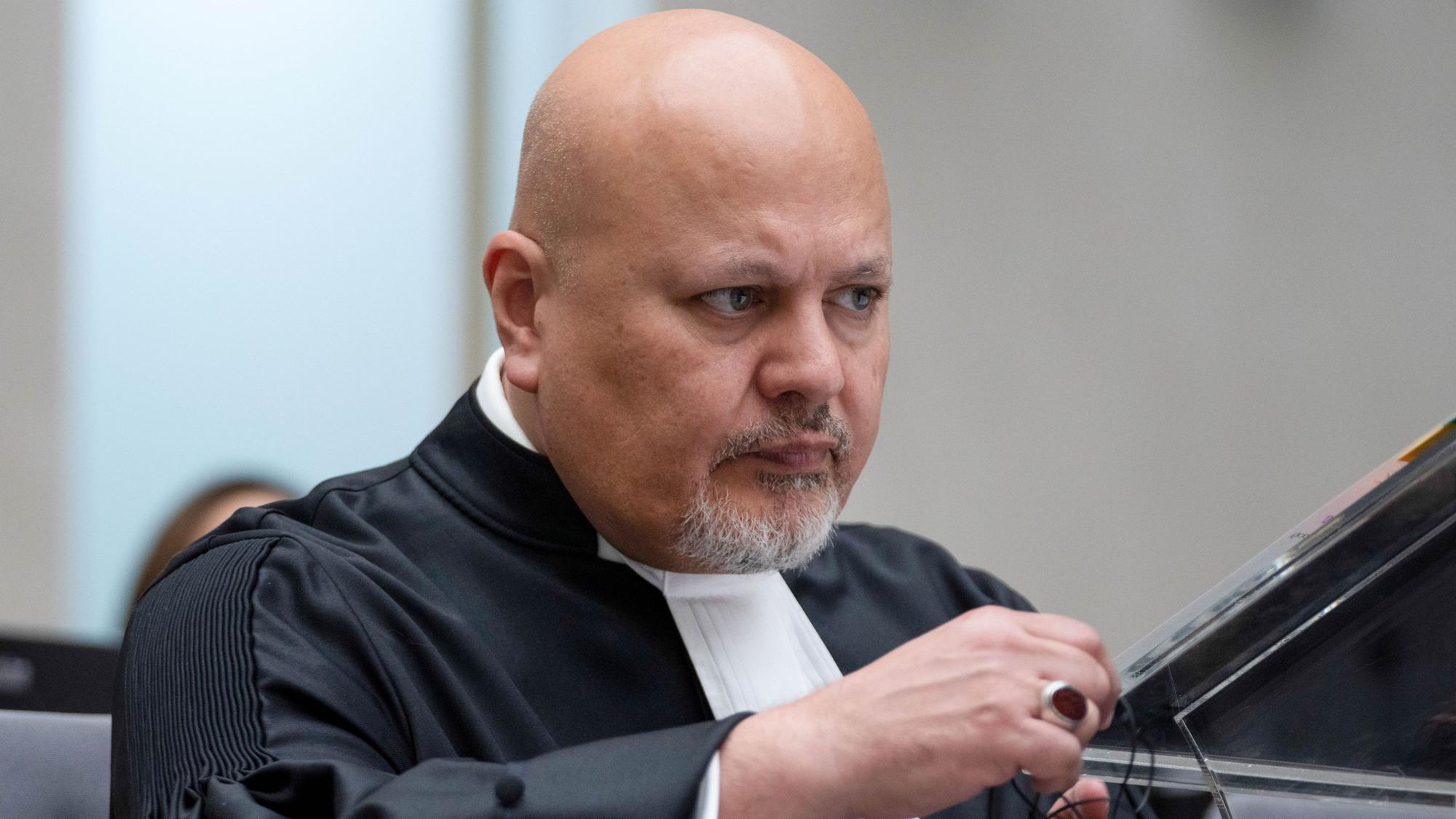 Karim Khan, Chefankläger des Internationalen Strafgerichtshofes, wurde sein Account gesperrt.