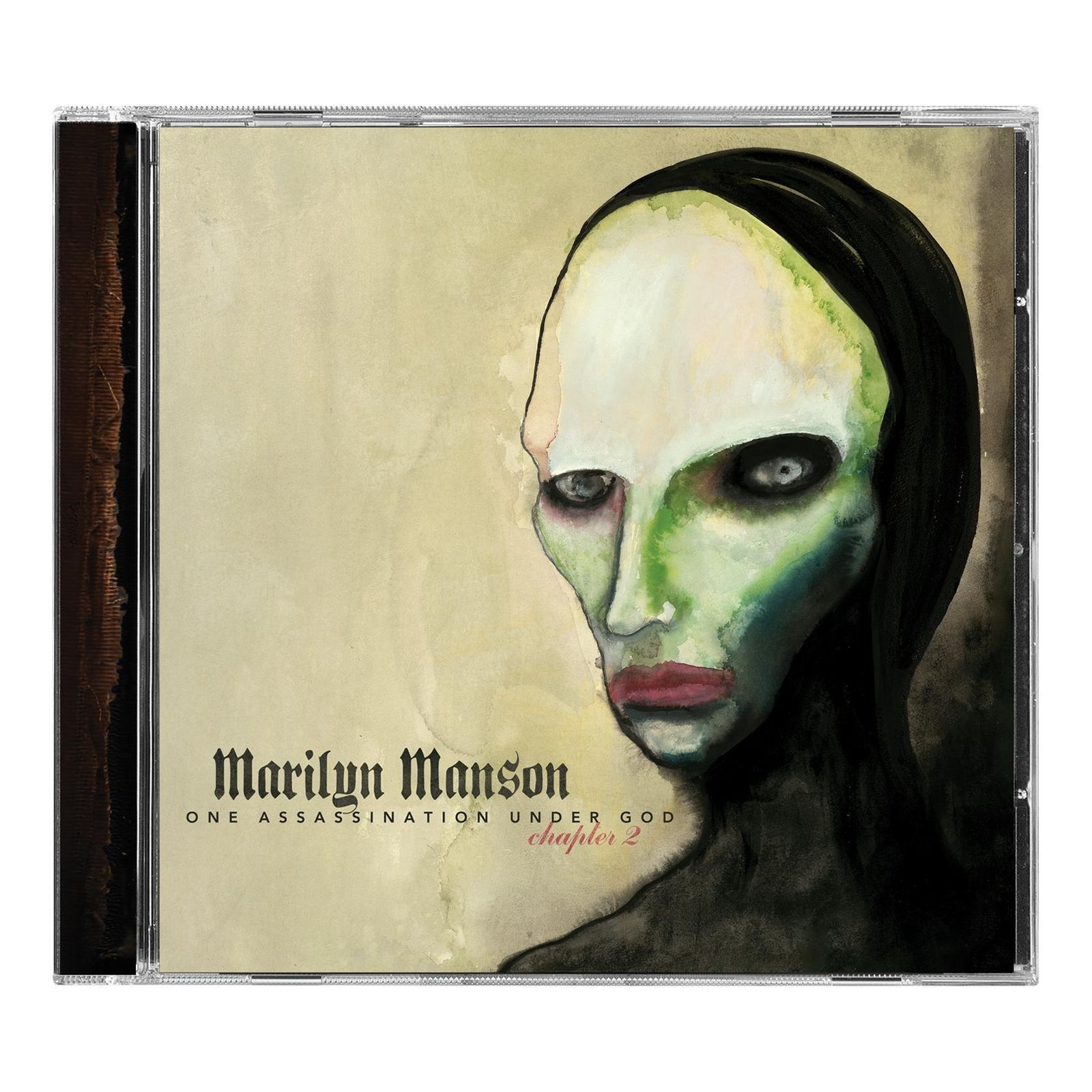 Das Artwork spricht mal wieder Bände: Marilyn Manson ist auf „One Assassination Under God - Chapter 2“ nicht zu greifen. (Bild: Nuclear Blast)