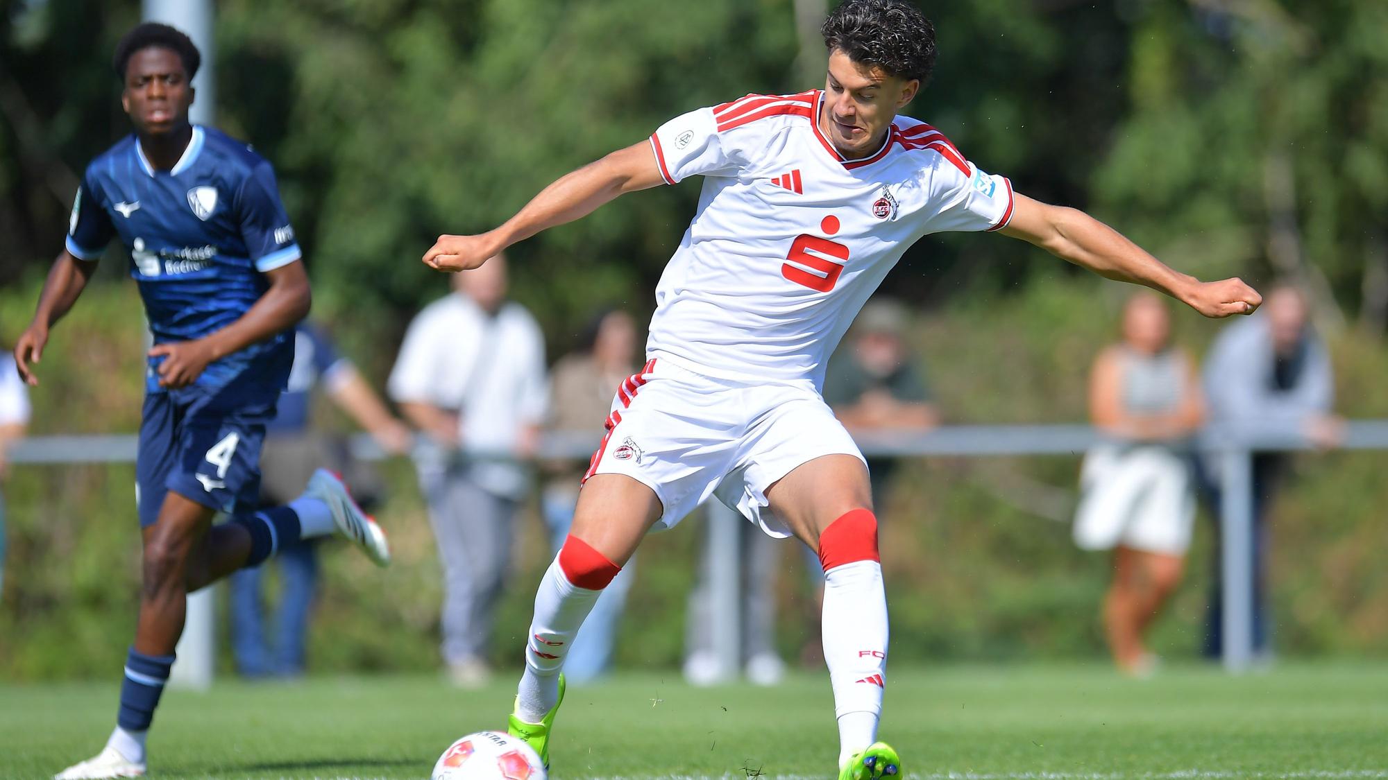 VfL Bochum U19 - 1. FC Köln U19 ** NUR FÜR REDAKTIONELLE ZWECKE ** EDITORIAL USE ONLY **Fußball DFB-Pokal A-Junioren 1. Runde: VfL Bochum U19 - 1. FC Köln U19 am 02.08.2026 am Nachwuchszentrum Hiltroper Straße in Bochum Milian Eggers ( 1. FC Köln U19 ) Deutschland Nordrhein-Westfalen Bochum Copyright: ThorstenxTillmann *** VfL Bochum U19 vs. 1. FC Köln U19 ** FOR EDITORIAL PURPOSES ONLY ** EDITORIAL USE ONLY ** p Soccer DFB Cup A Juniors 1st Round VfL Bochum U19 vs. 1. FC Köln U19 on August 2, 2026, at the Hiltroper Straße Youth Academy in Bochum Milian Eggers 1. FC Köln U19 Germany North Rhine-Westphalia Bochum Copyright ThorstenxTillmann Copyright: ThorstenxTillmann doc86zefy6afa11ceayshte ,EDITORIAL USE ONLY