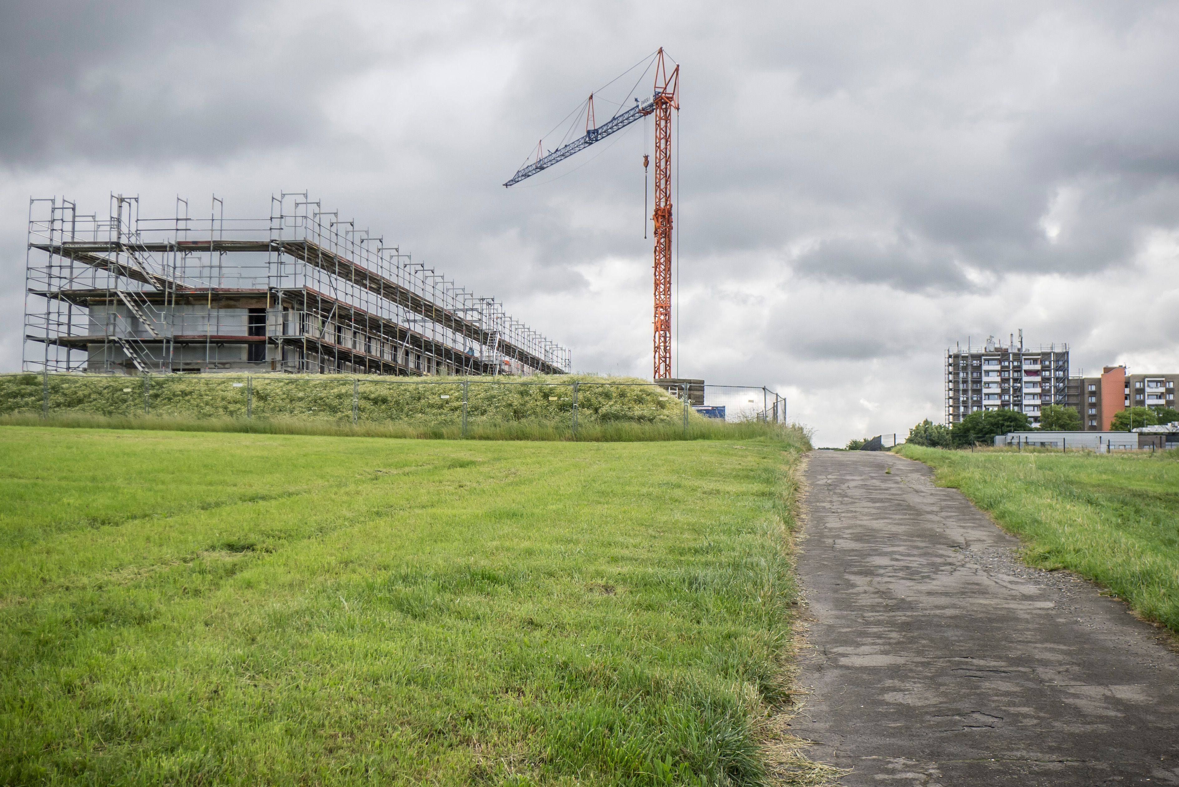 Bau und Grundstück am Fester Weg (Inhaber Gernot Paeschke). Foto: Ralf Krieger