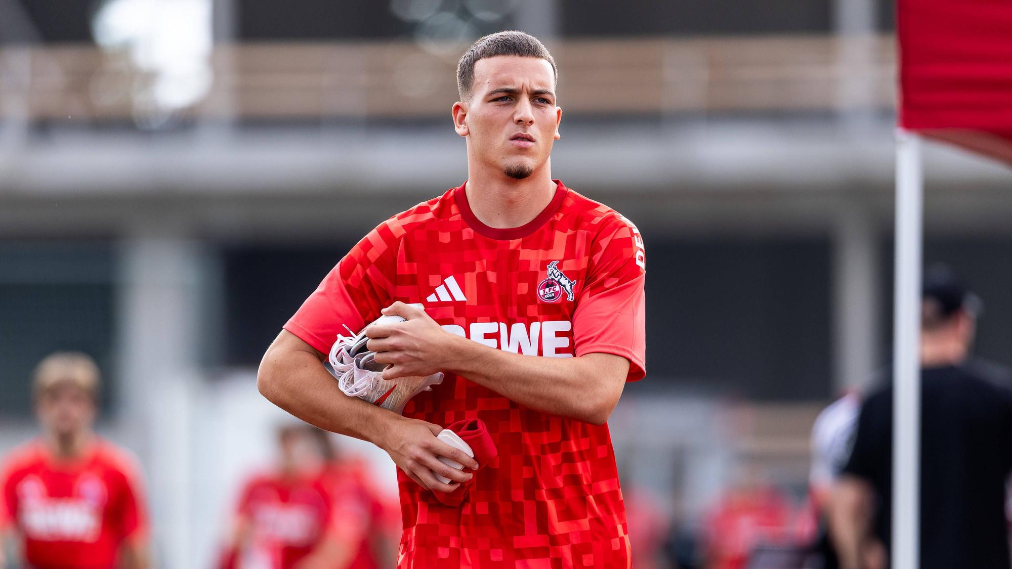 ST. JOHANN IN TIROL, AUSTRIA - JULY 31: Said El Mala 1. FC Koeln, 13 before a friendly game between 1. FC Koeln vs. Hertha BSC Berlin at trainings camp of 1. FC Koeln in Kitzbuehel of season 2026/27 at Koasastadion on July 31, 2026 in St. Johann in Tirol, Austria. Austria Copyright: xSteffiexWunderlx