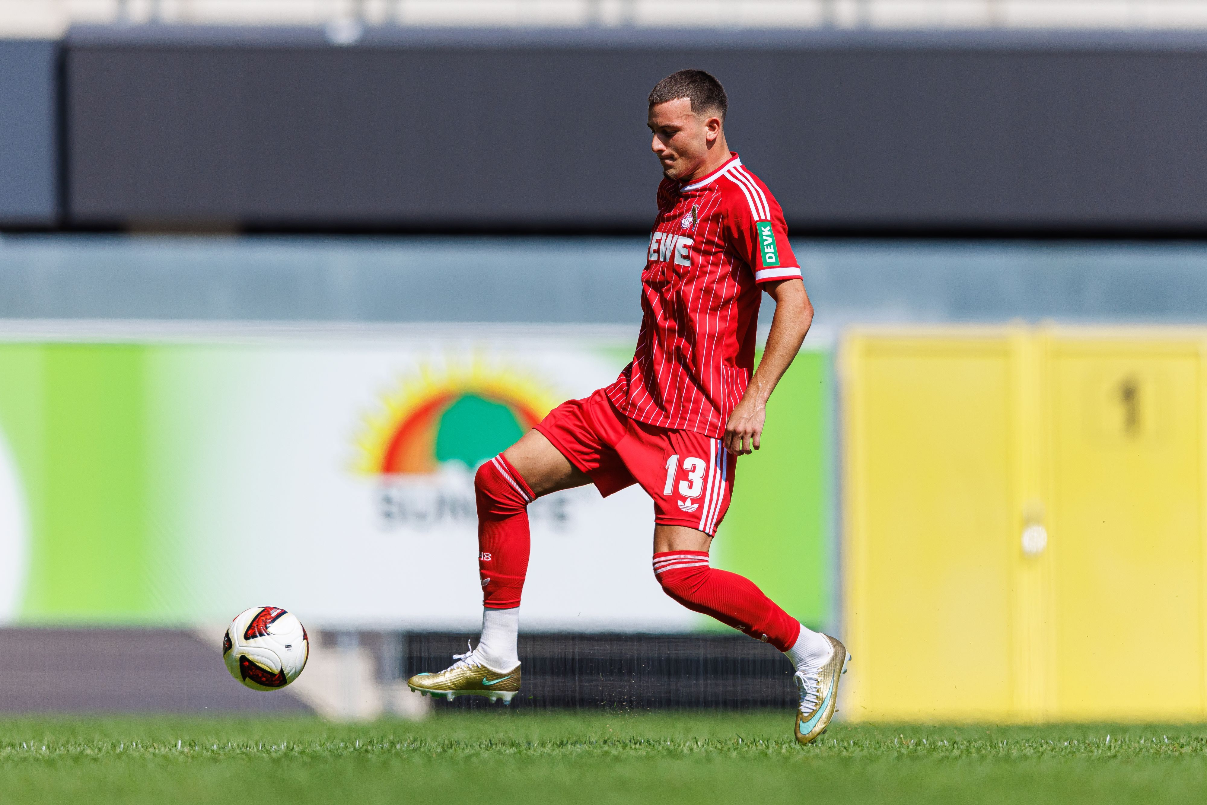 ST. JOHANN IN TIROL, AUSTRIA - JULY 31: Said El Mala 1. FC Koeln, 13 before a friendly game between 1. FC Koeln vs. Hertha BSC Berlin at trainings camp of 1. FC Koeln in Kitzbuehel of season 2026/27 at Koasastadion on July 31, 2026 in St. Johann in Tirol, Austria. Austria Copyright: xSteffiexWunderlx