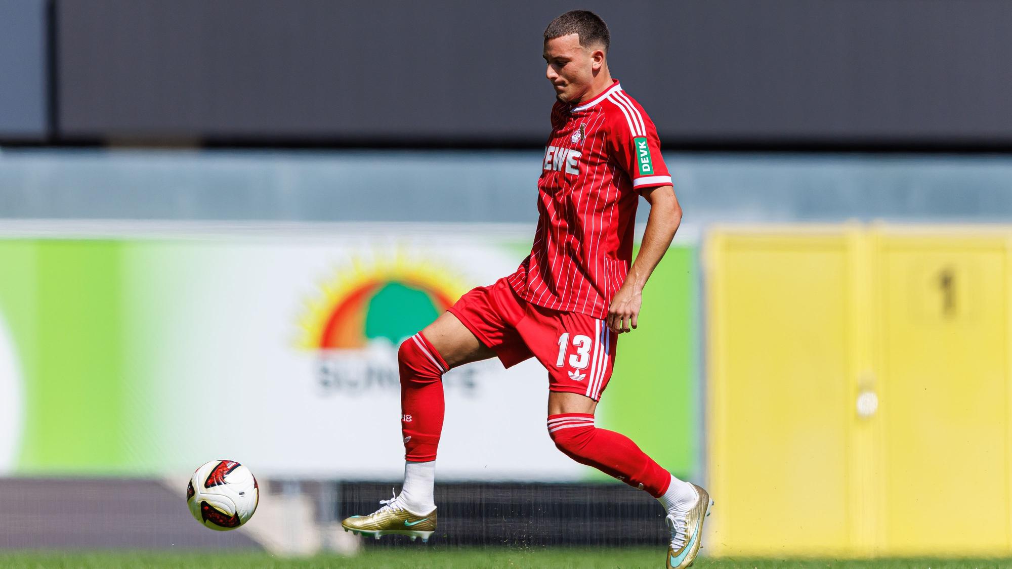 ST. JOHANN IN TIROL, AUSTRIA - JULY 31: Said El Mala 1. FC Koeln, 13 before a friendly game between 1. FC Koeln vs. Hertha BSC Berlin at trainings camp of 1. FC Koeln in Kitzbuehel of season 2026/27 at Koasastadion on July 31, 2026 in St. Johann in Tirol, Austria. Austria Copyright: xSteffiexWunderlx